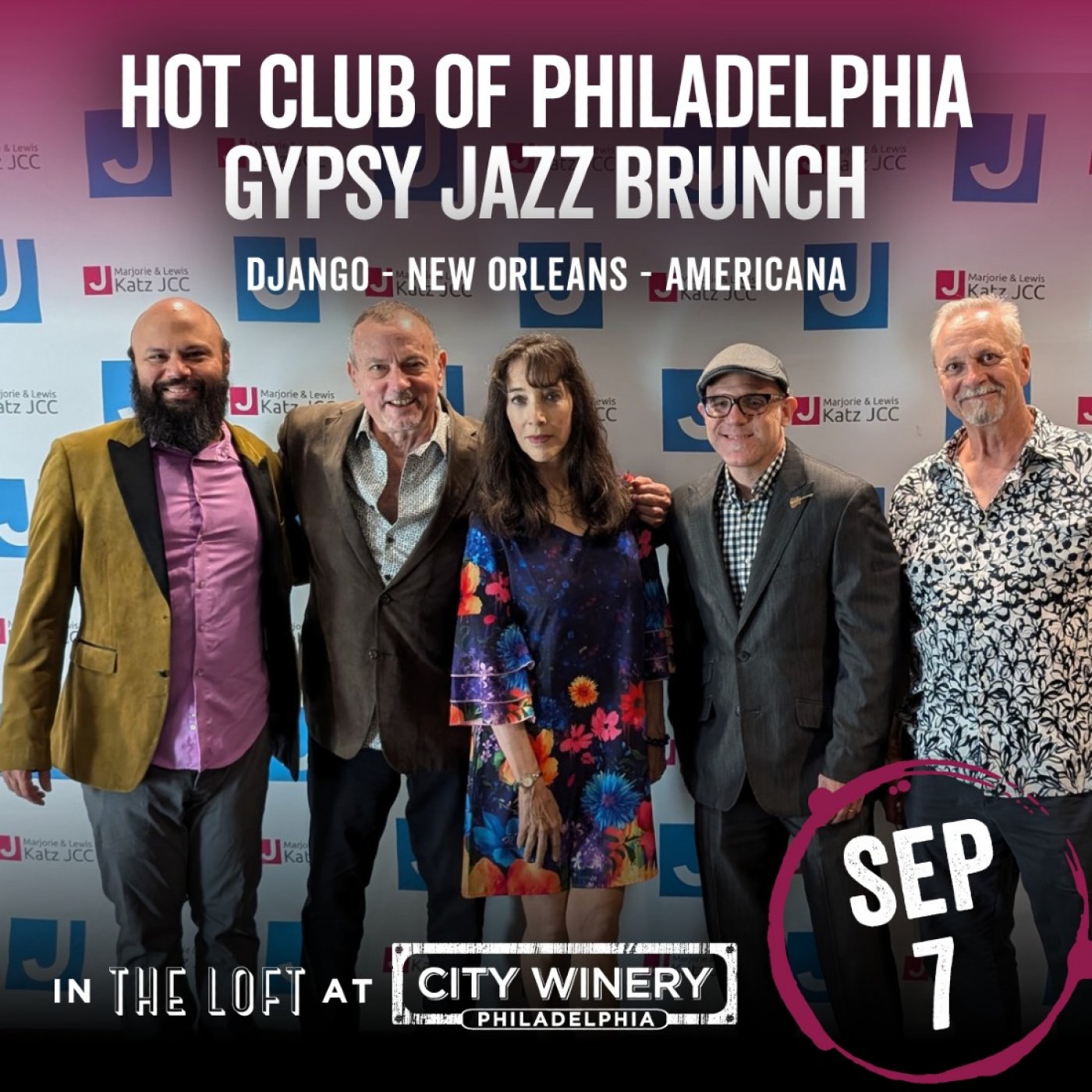 Hot Club Philadelphia at City Winery - Gypsy Jazz - New Orleans