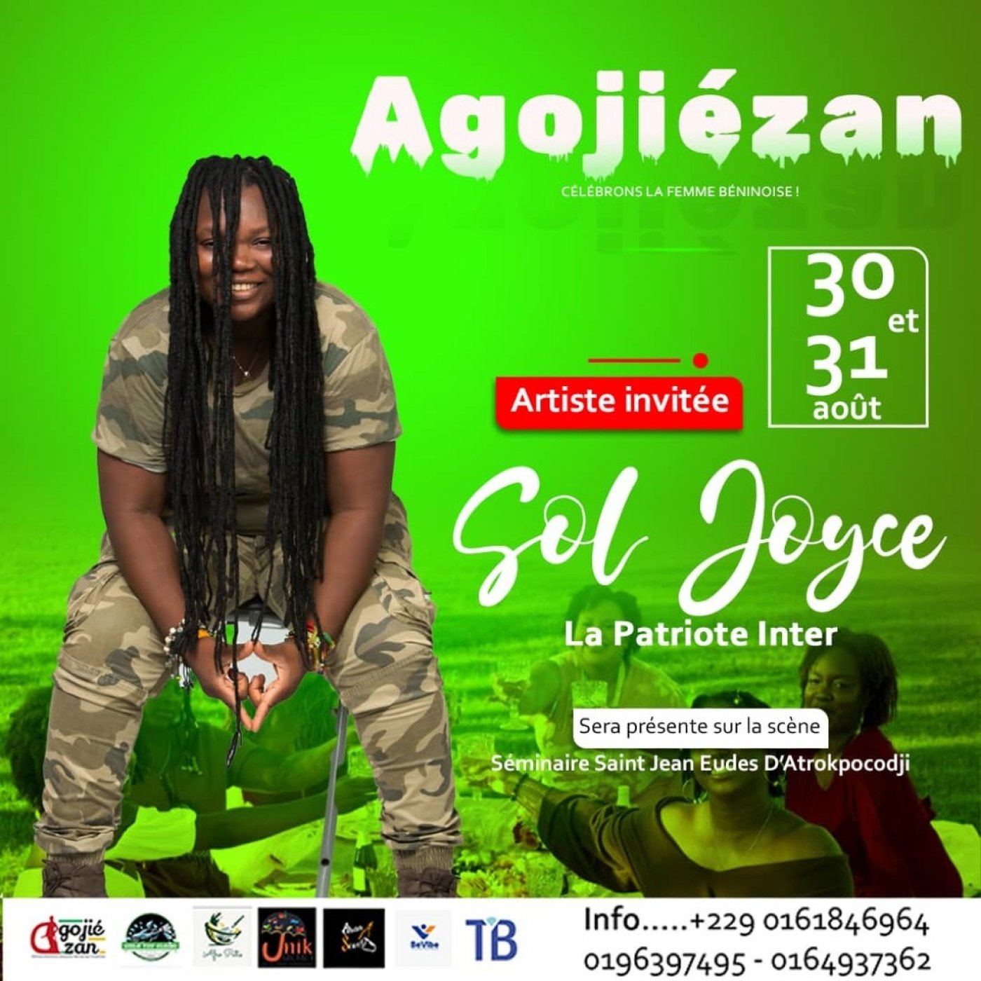 AGODJIEZAN - Sol Joyce, La Patriote Inter pan\u00e9liste et artiste invit\u00e9e