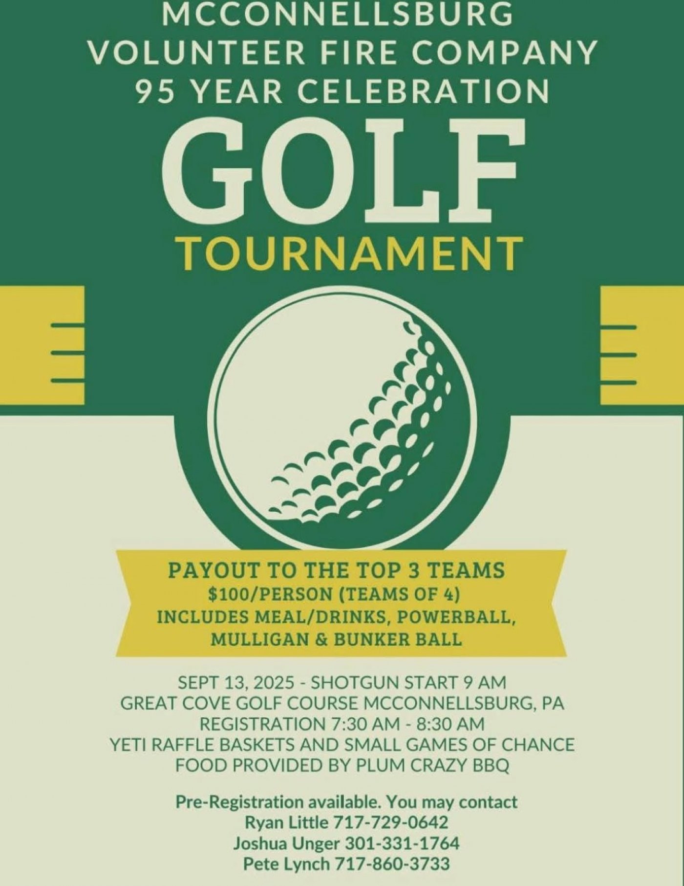 Golf Tournament Fundraiser
