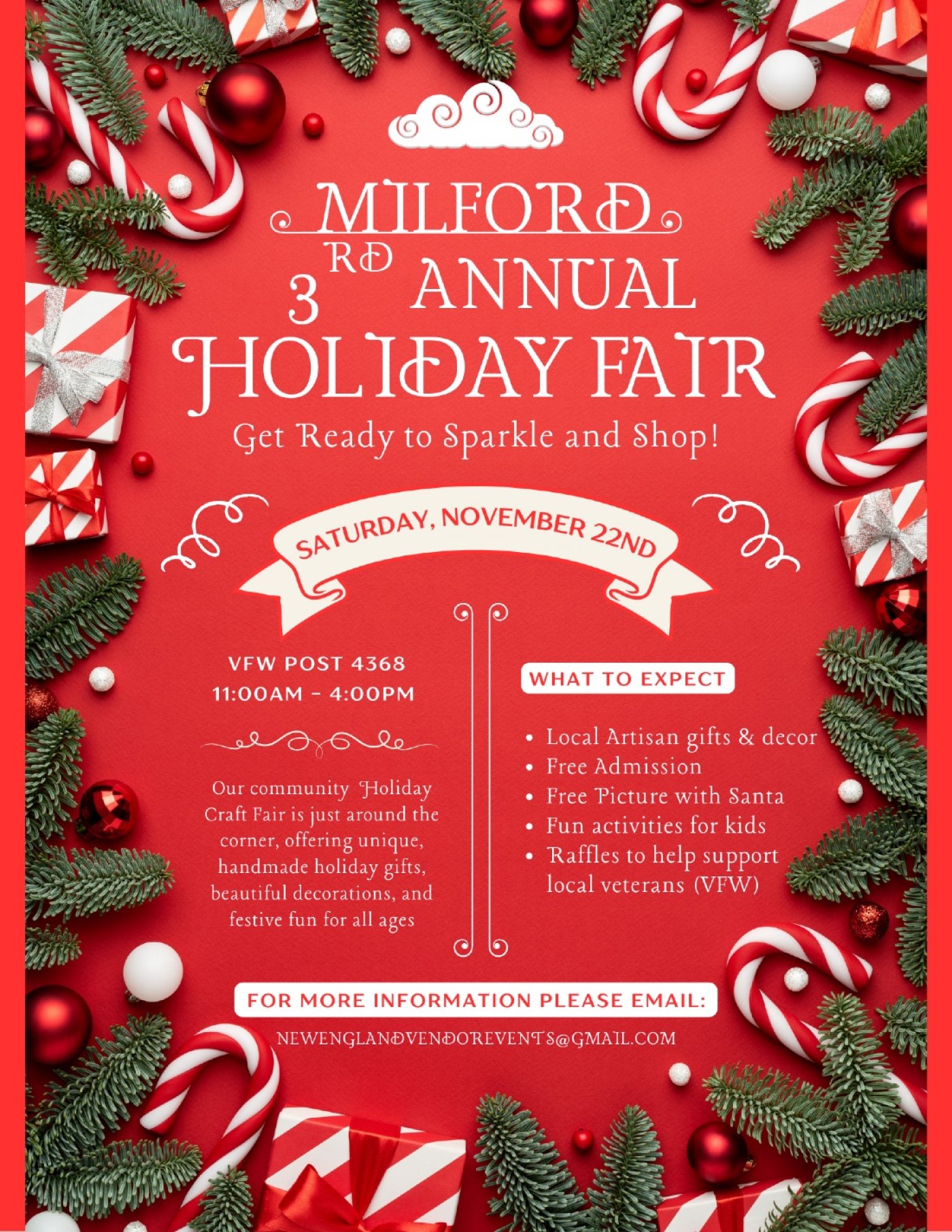 Milford 3rd Annual Holiday Fair