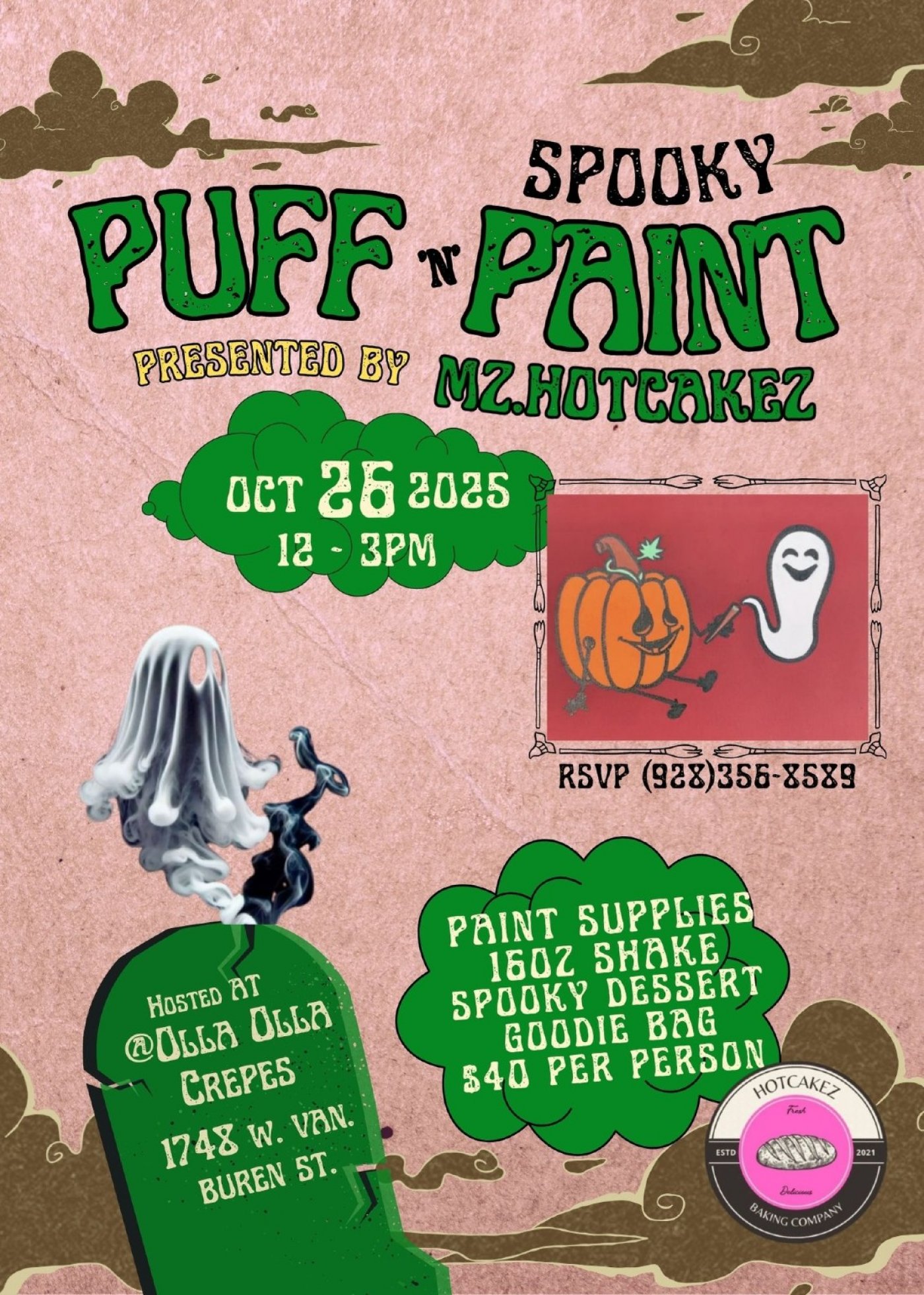 Puff n Paint - Spooky