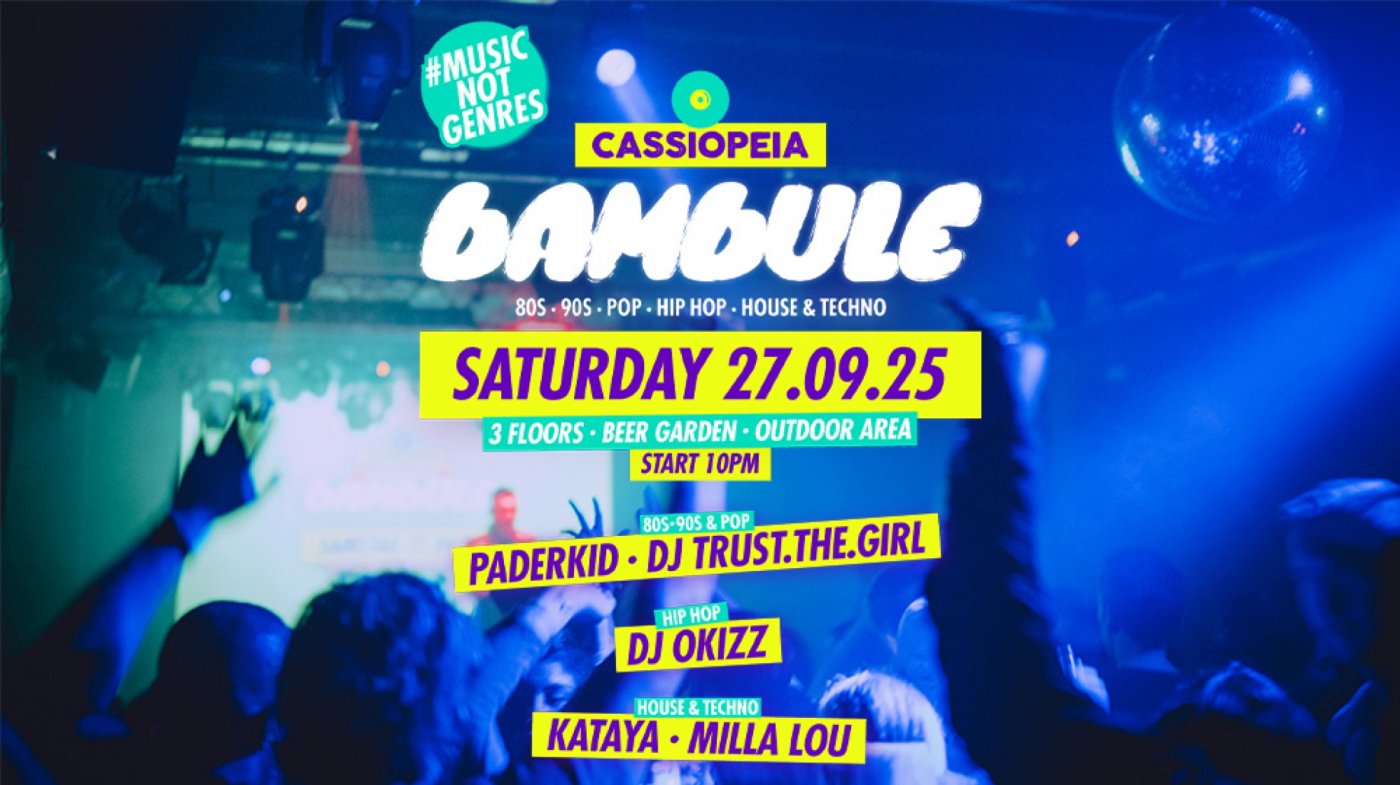 Bambule (80s, 90s, Pop, Hip Hop, House & Techno)