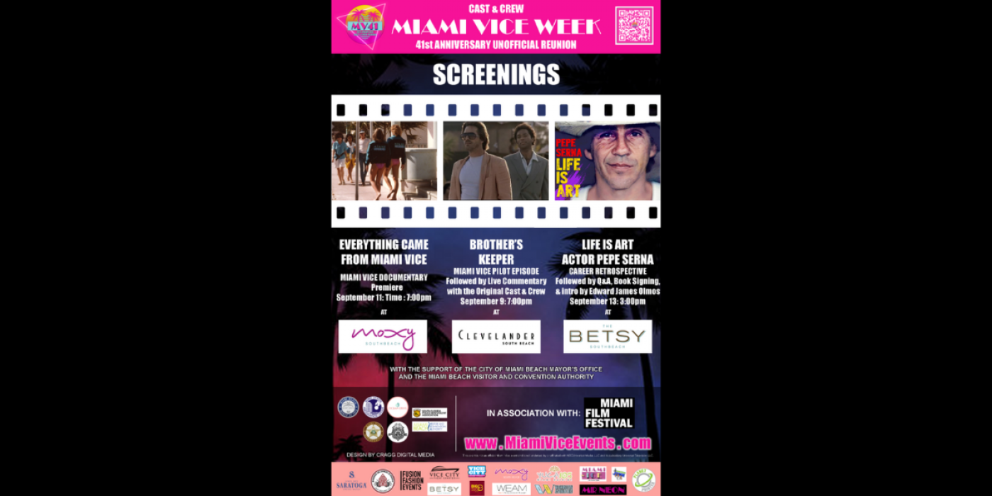 Miami Vice Cocktail Happy Hour & Brothers Keeper Screening + Original Cast & Crew Panel
