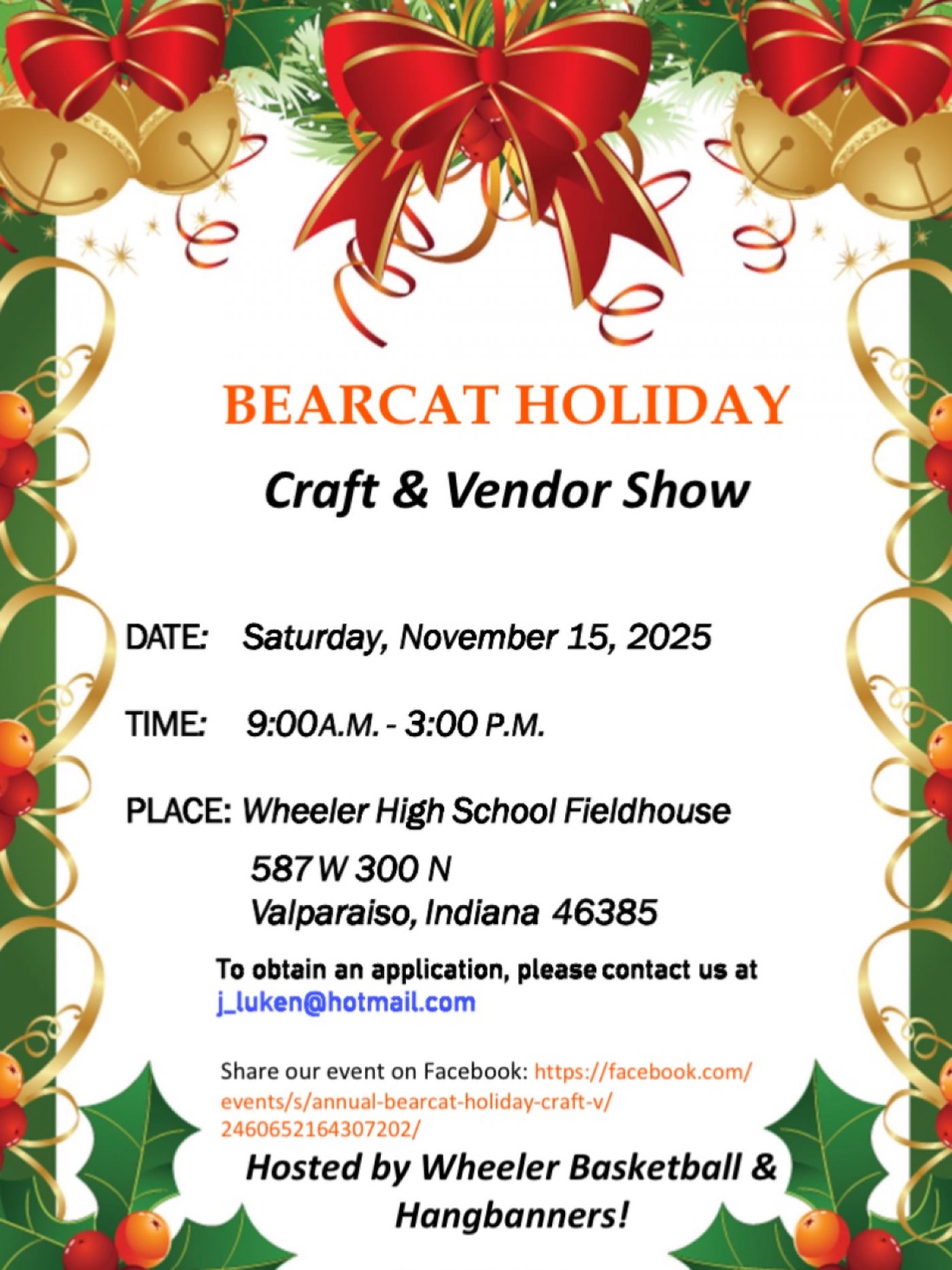Wheeler Bearcat Holiday Craft Show