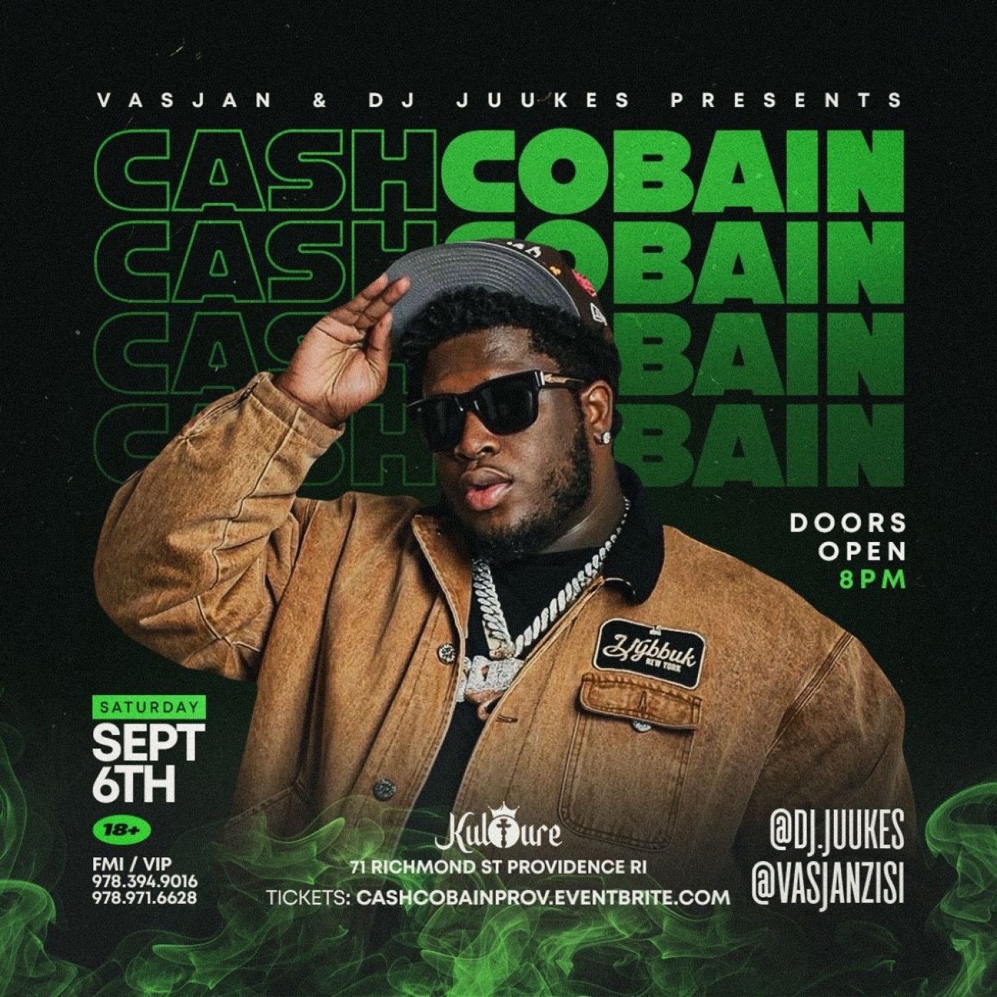 Cash Cobain in Providence