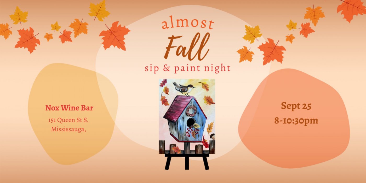 Almost Fall Sip & Paint Night