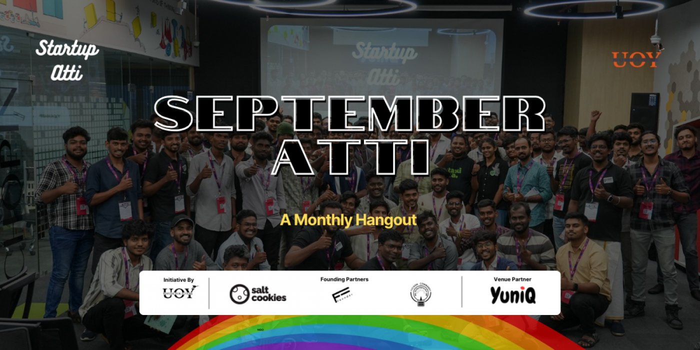 Startup Atti | A Monthly Hangout | September Atti