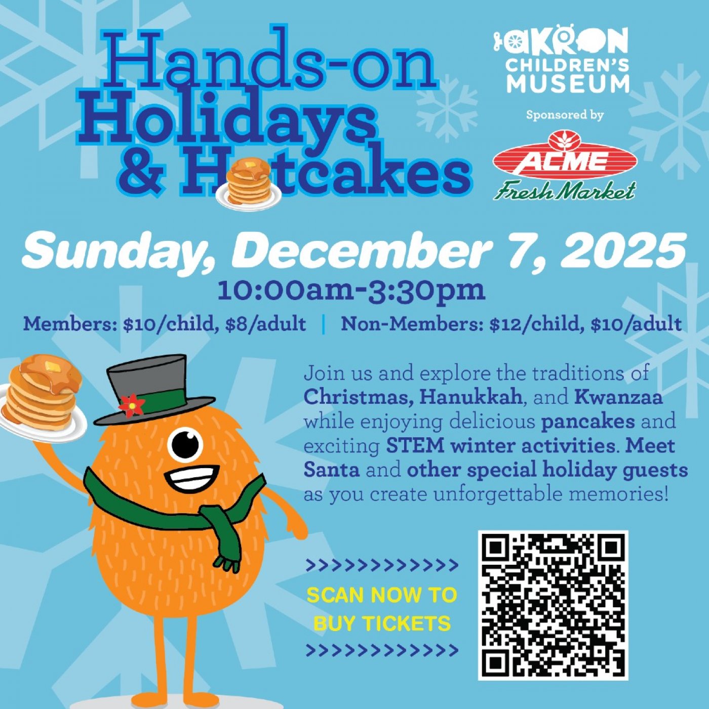 Hands-On Holiday's &Hotcakes