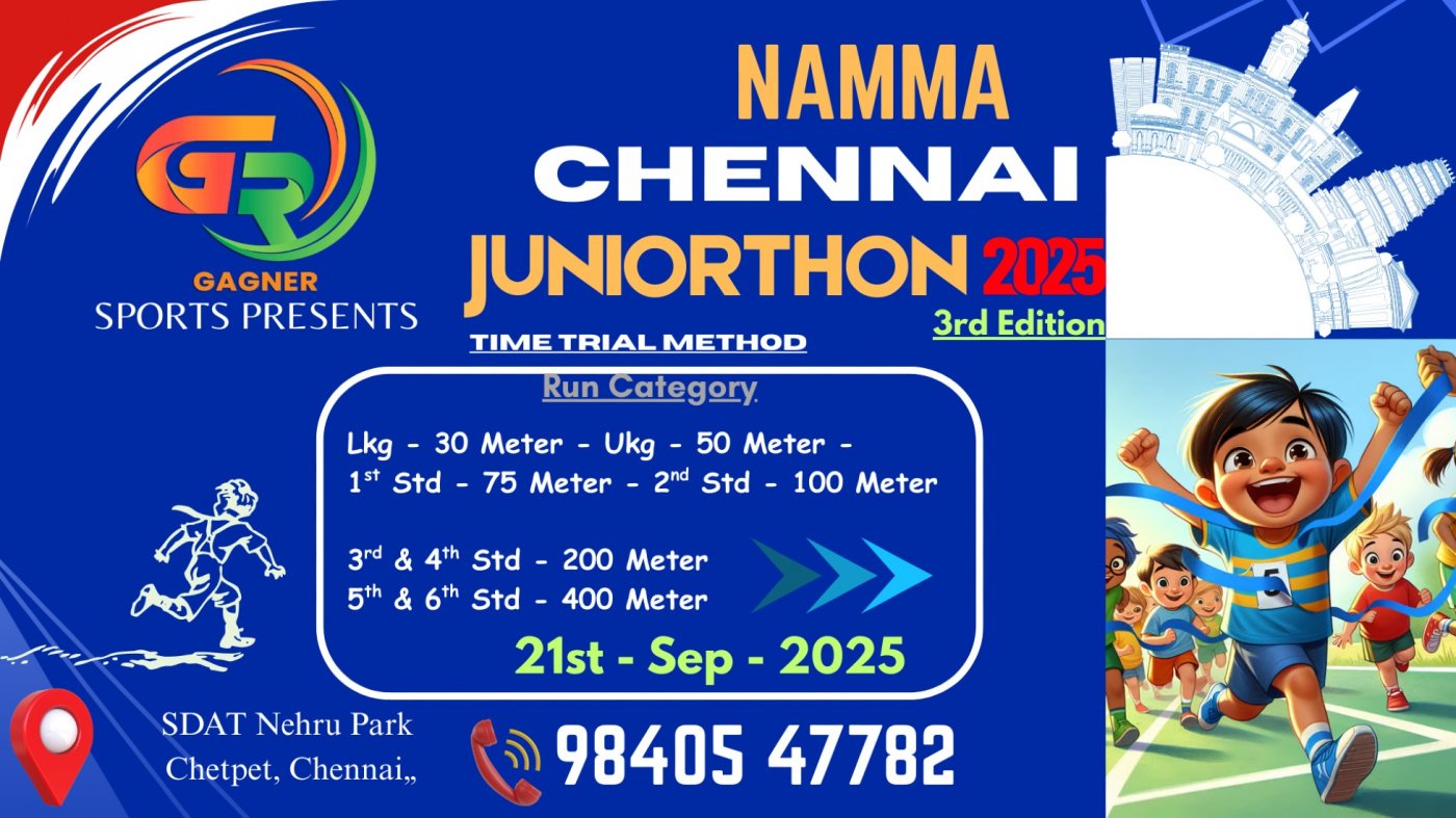 NAMMA CHENNAI JUNIORTHON 2025 (3rd Edition) Sunday