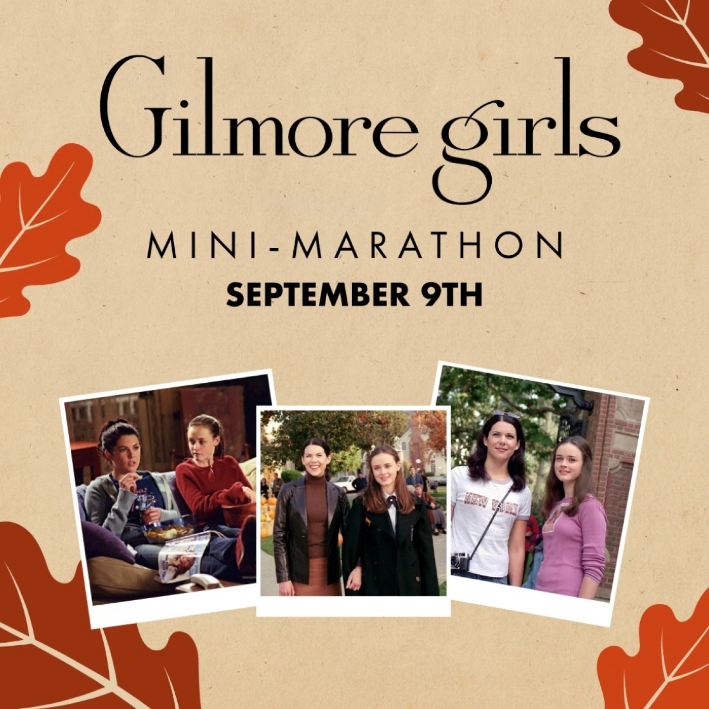 Gilmore Girls Mini Marathon