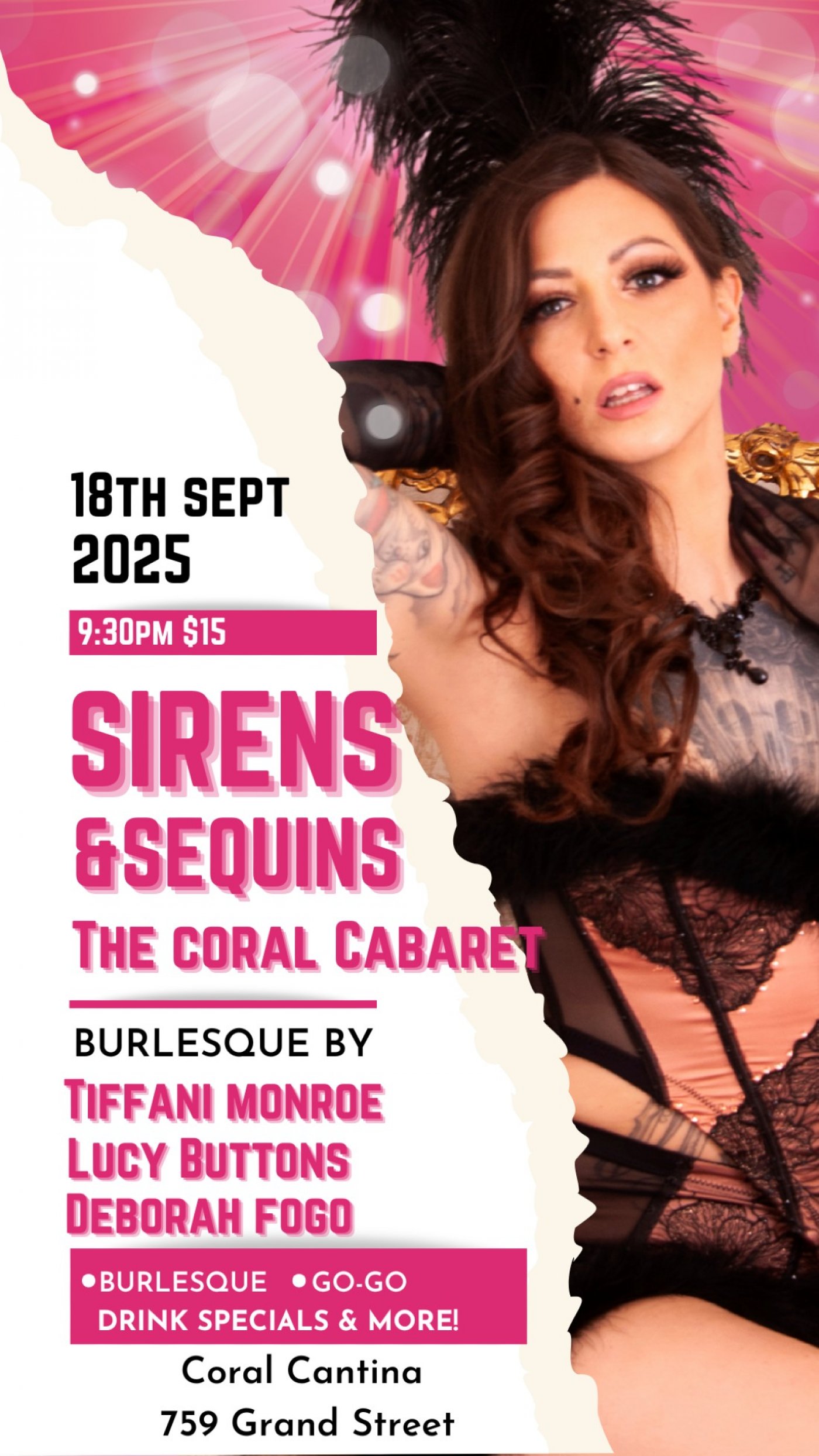 Sirens & Sequins: The Coral Cabaret