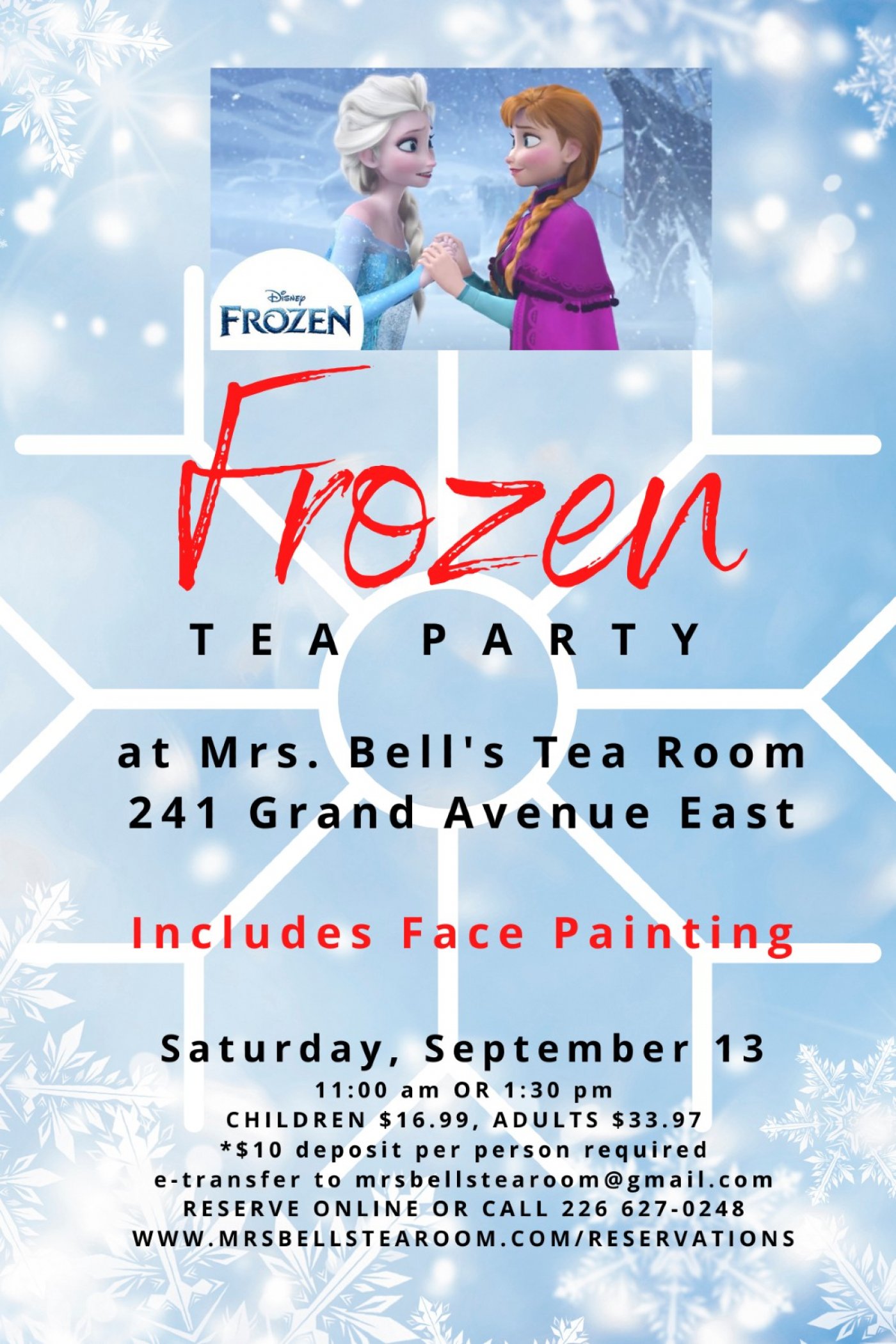 Frozen Tea Party