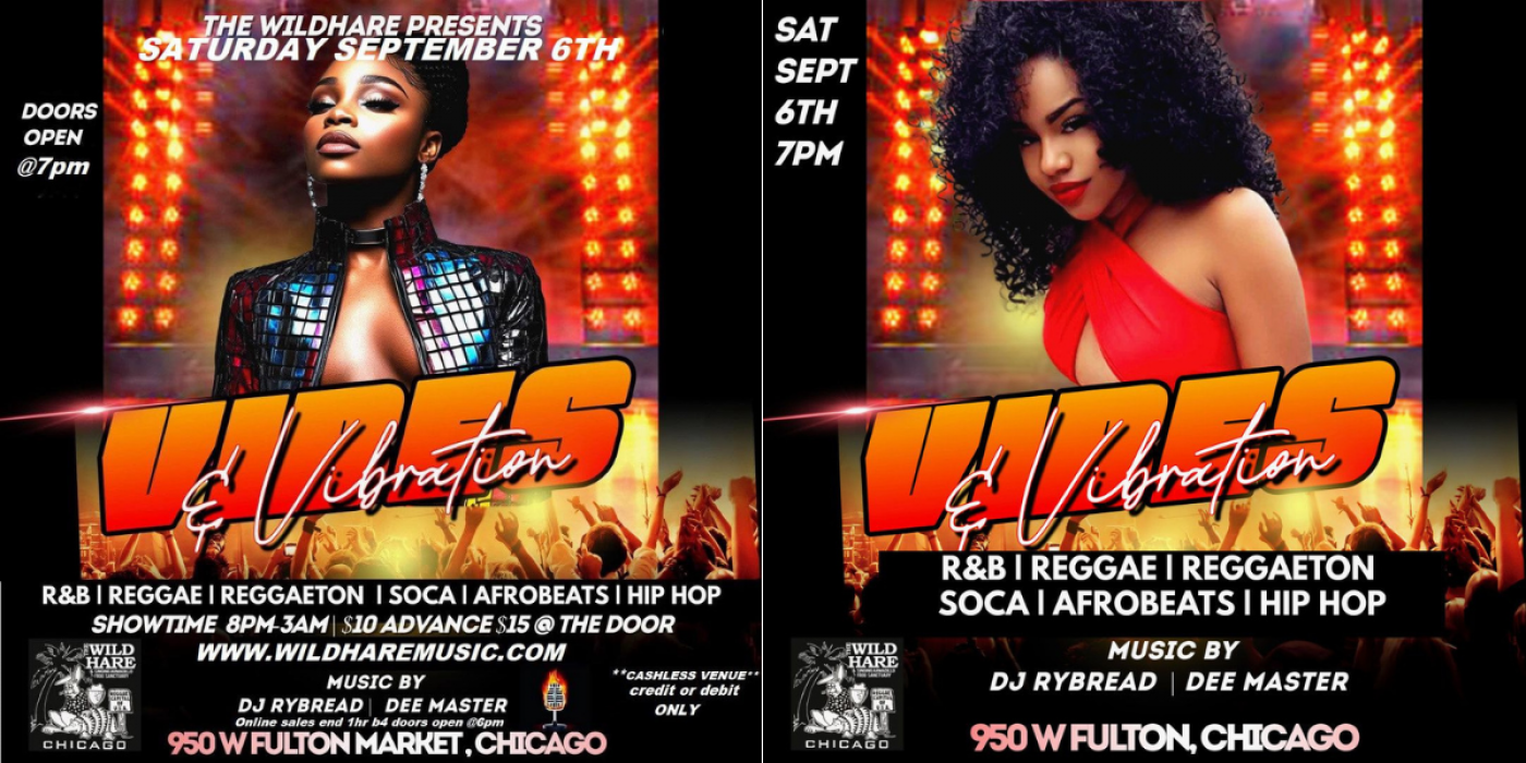 WILD HARE MUSIC PRESENTS: Vibes & Vibrations!