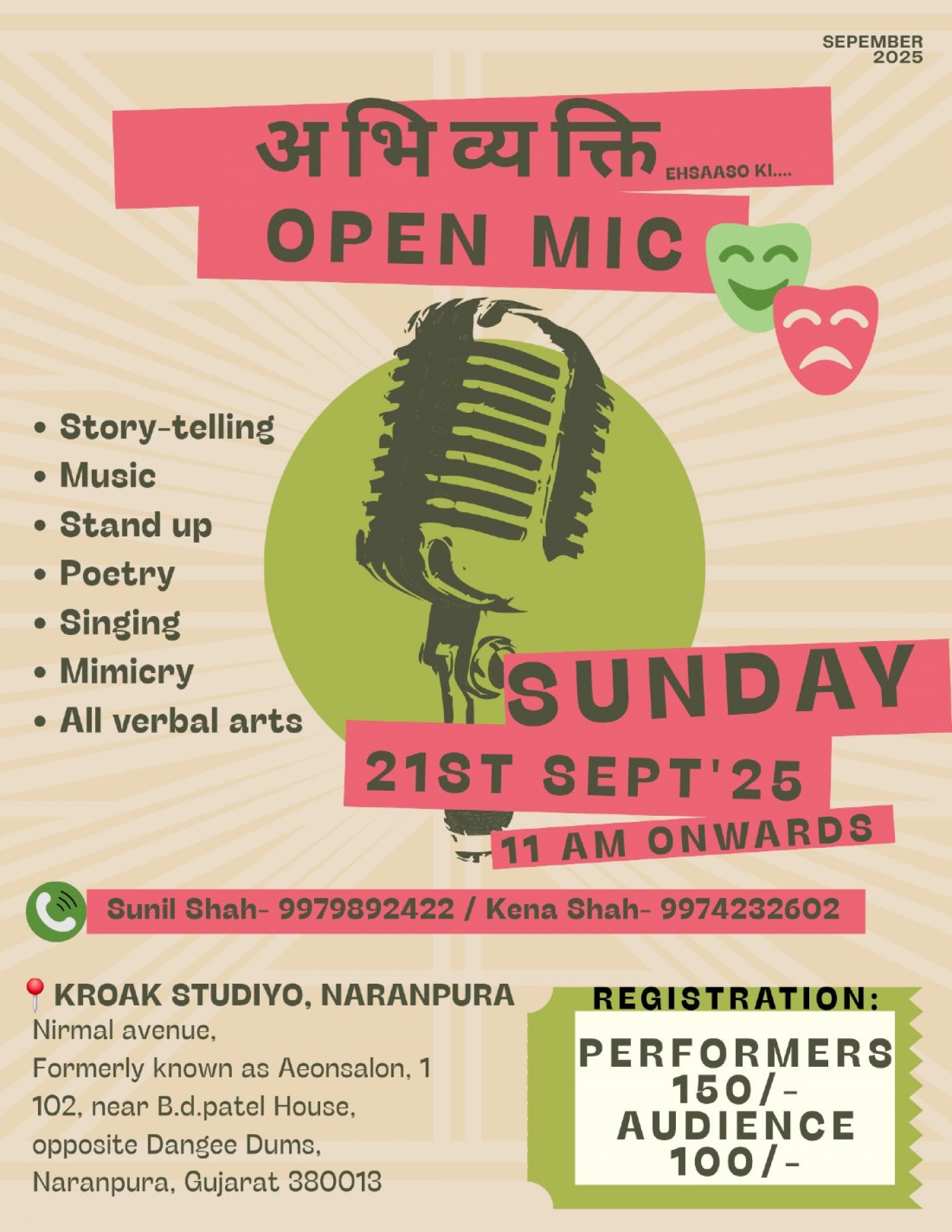 Abhivyakti- Open mic event