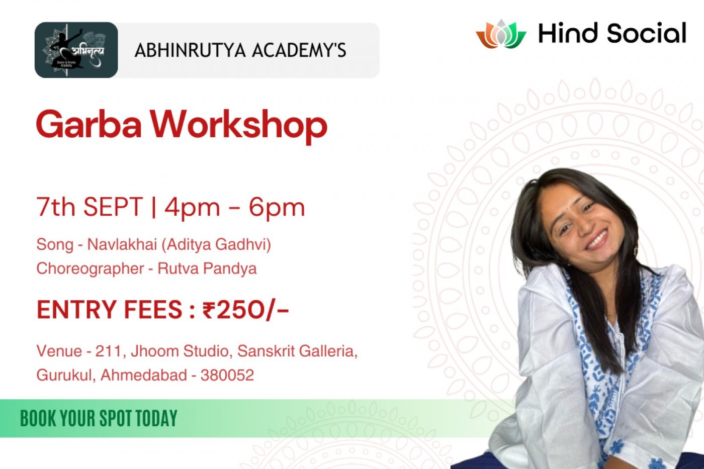 Abhinrutya - Garba Workshop 2025