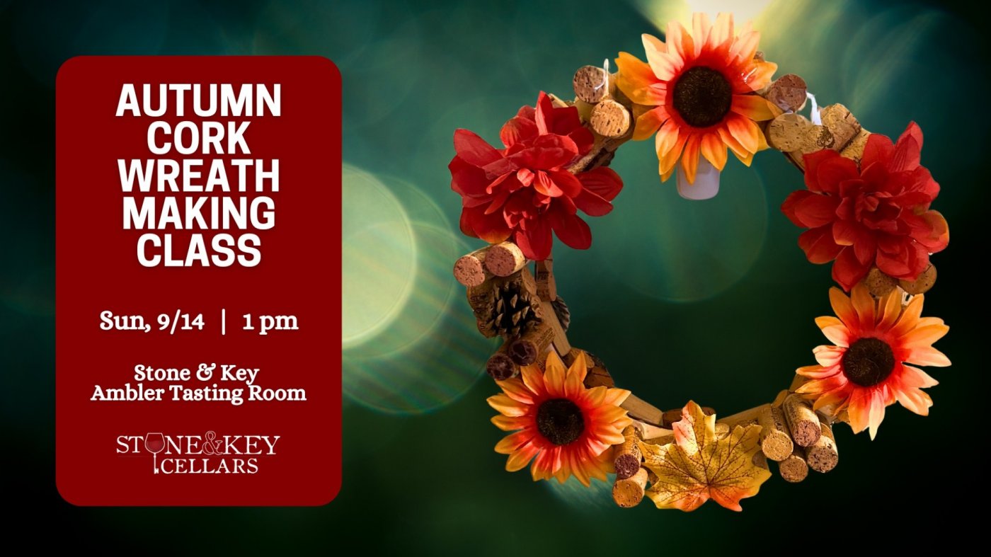 Autumn Cork Wreath Making Class