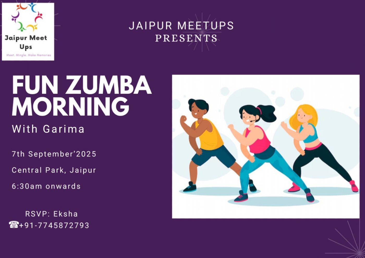 Fun Zumba morning