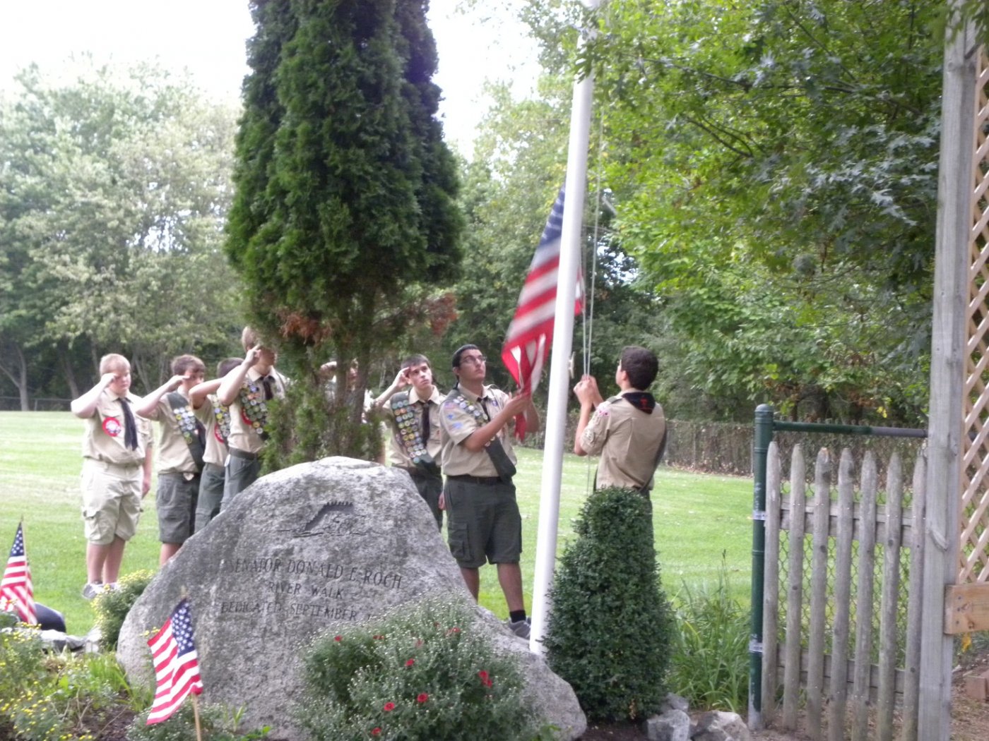 Commemorate 9\/11 Ceremony (Riverpoint COMMUNITY Park)