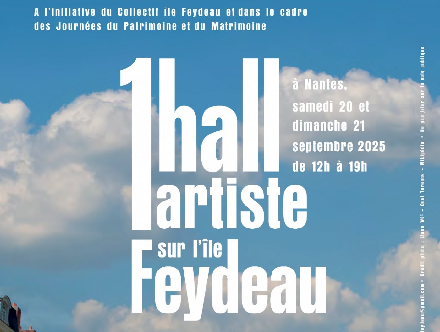 1 hall 1 artiste sur l'\u00eele Feydeau