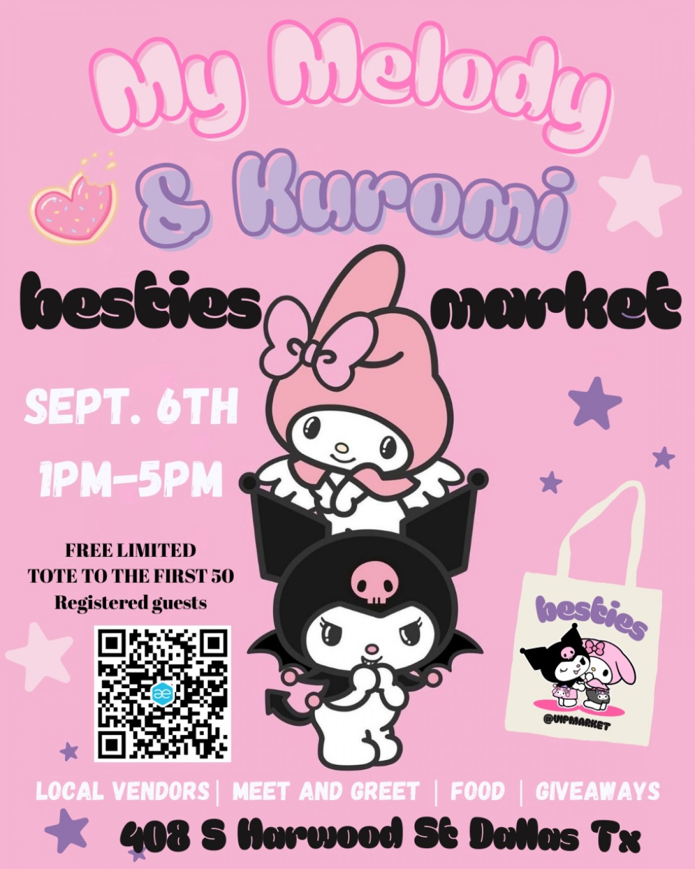 My Melody & Kuromi Besties Market