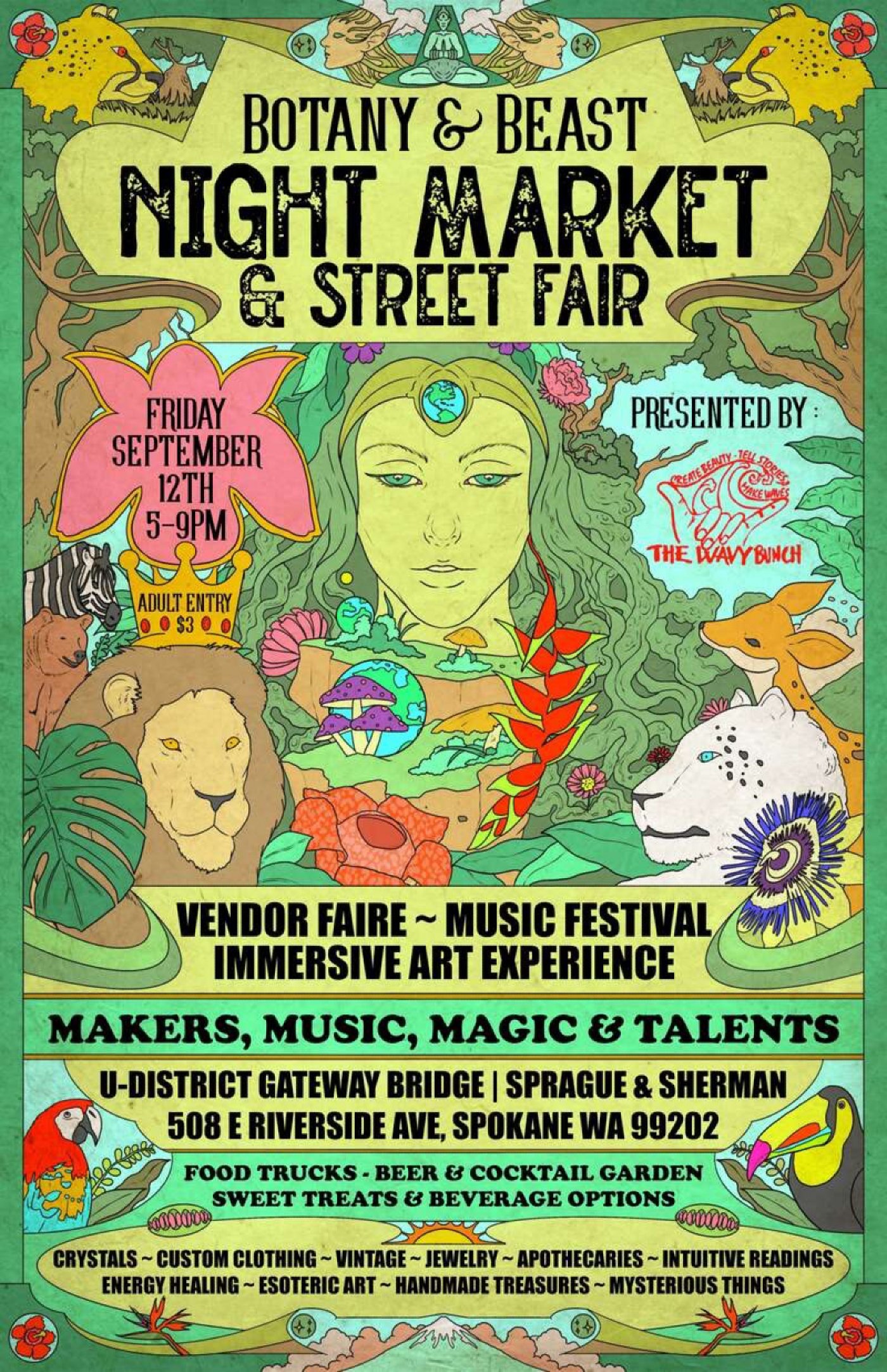 Botany & Beast NIGHT MARKET & Street Fair