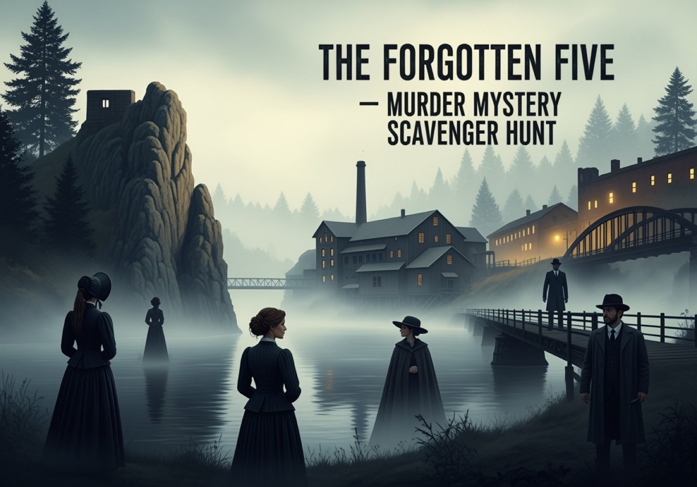 The Forgotten Five \u2013 Murder Mystery Scavenger Hunt