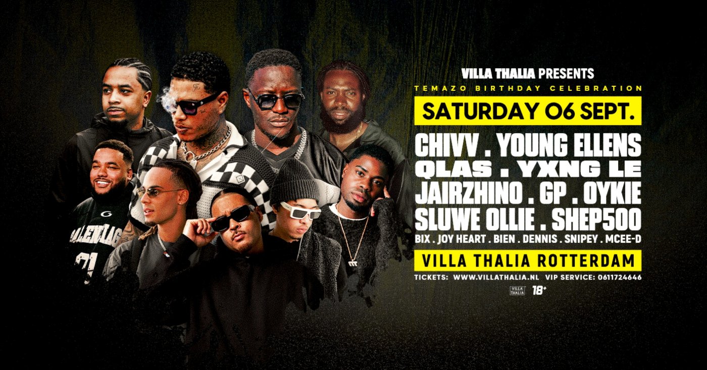 Chivv | Young Ellens | Qlas & more LIVE @ Villa Thalia