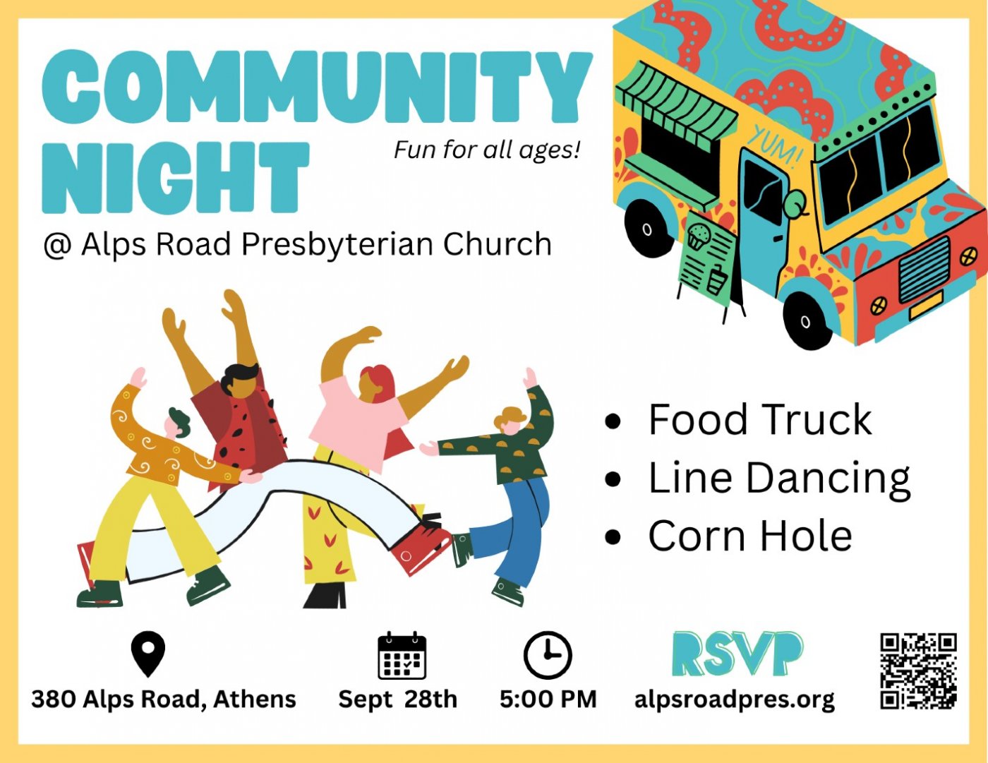 Community Night at Alps Road Presbyterian Church