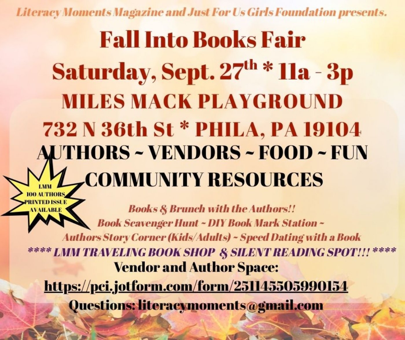 Fall Into Book Fair