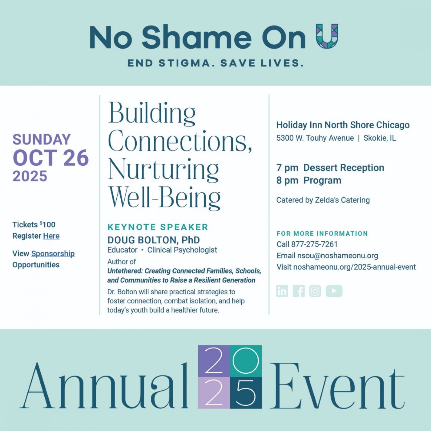 No Shame On U 2025 Annual Event: Building Connections, Nurturing Well-Being