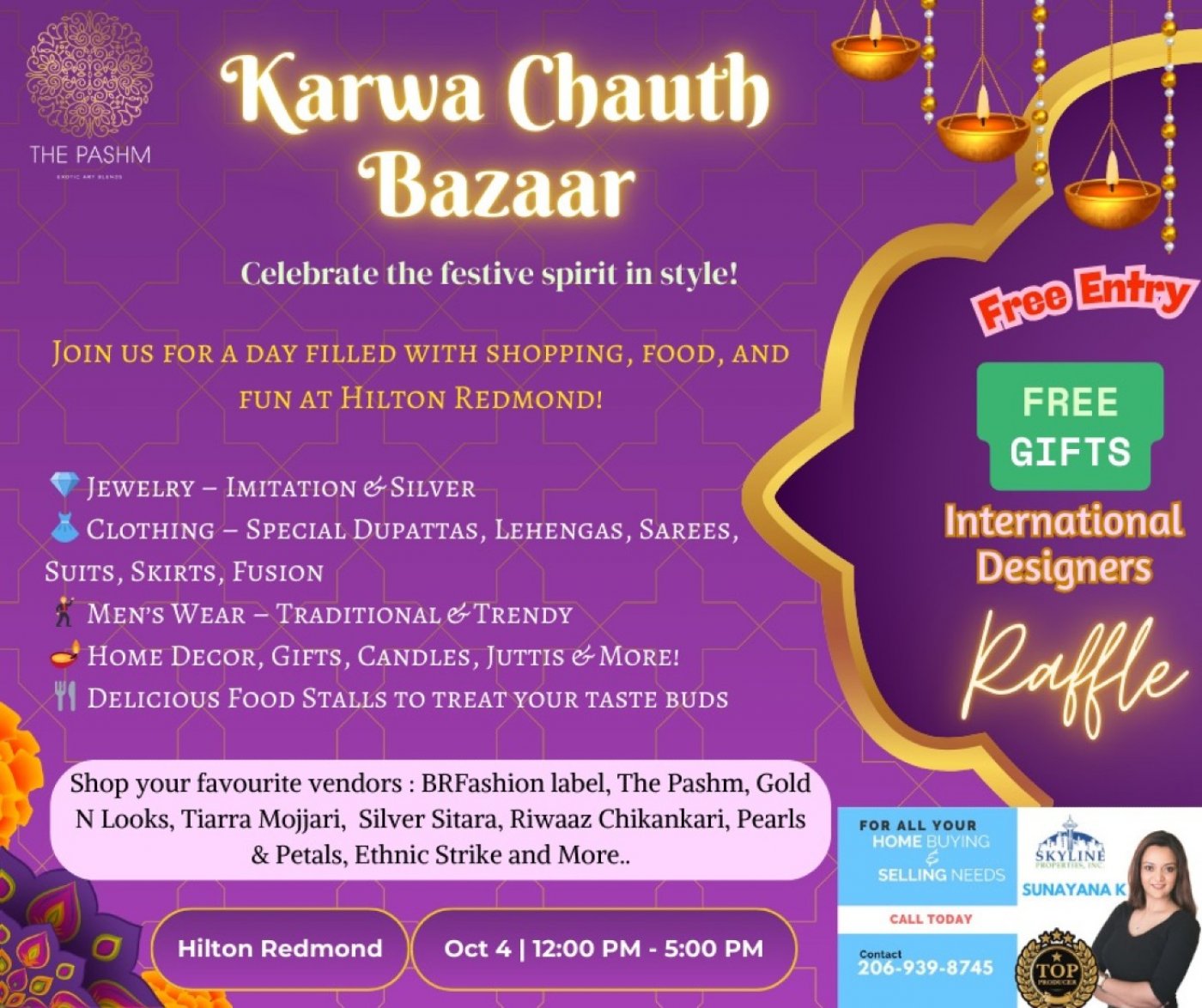 Diwali and Karwa Chauth Bazaar