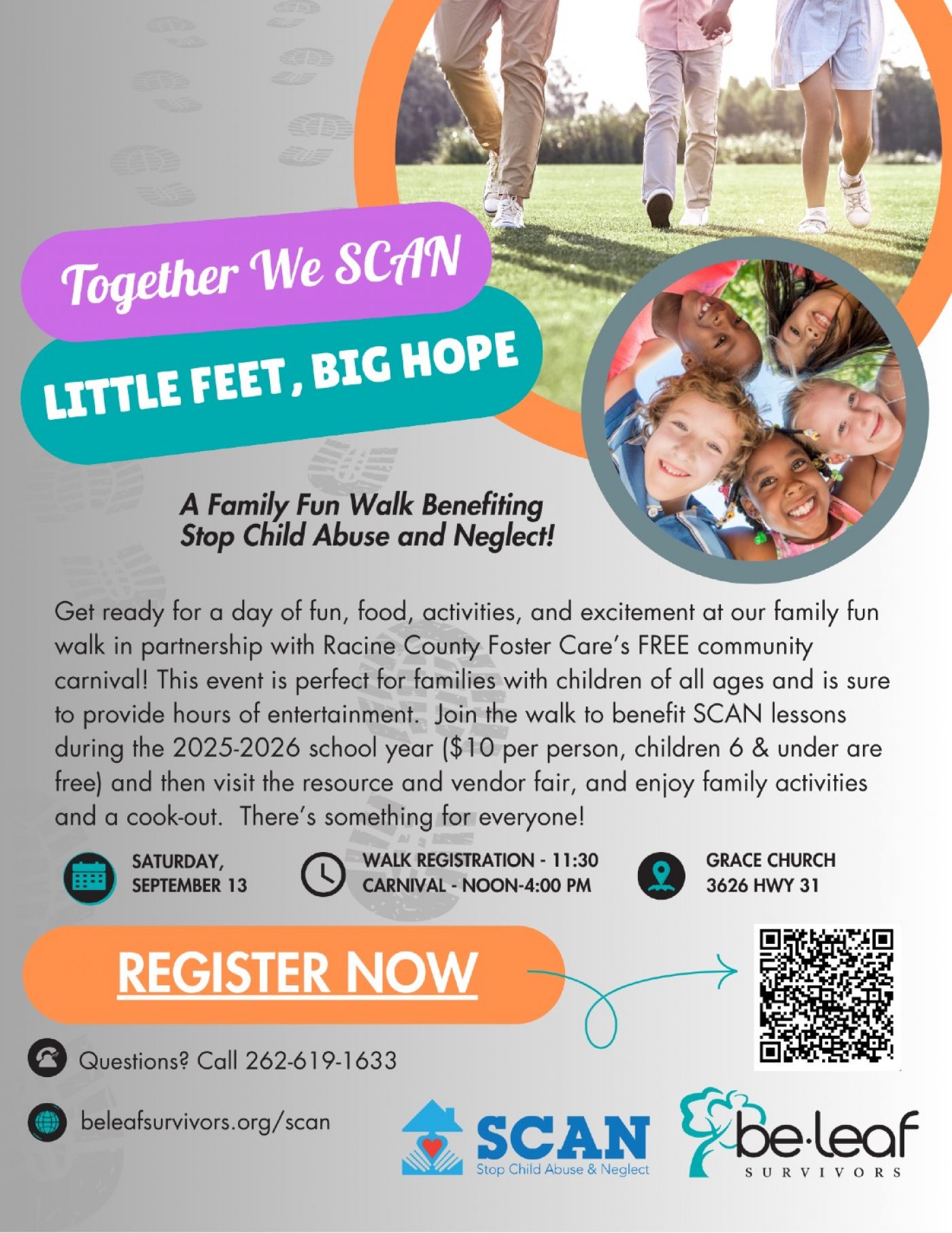 Together We SCAN: Little Feet, Big Hope