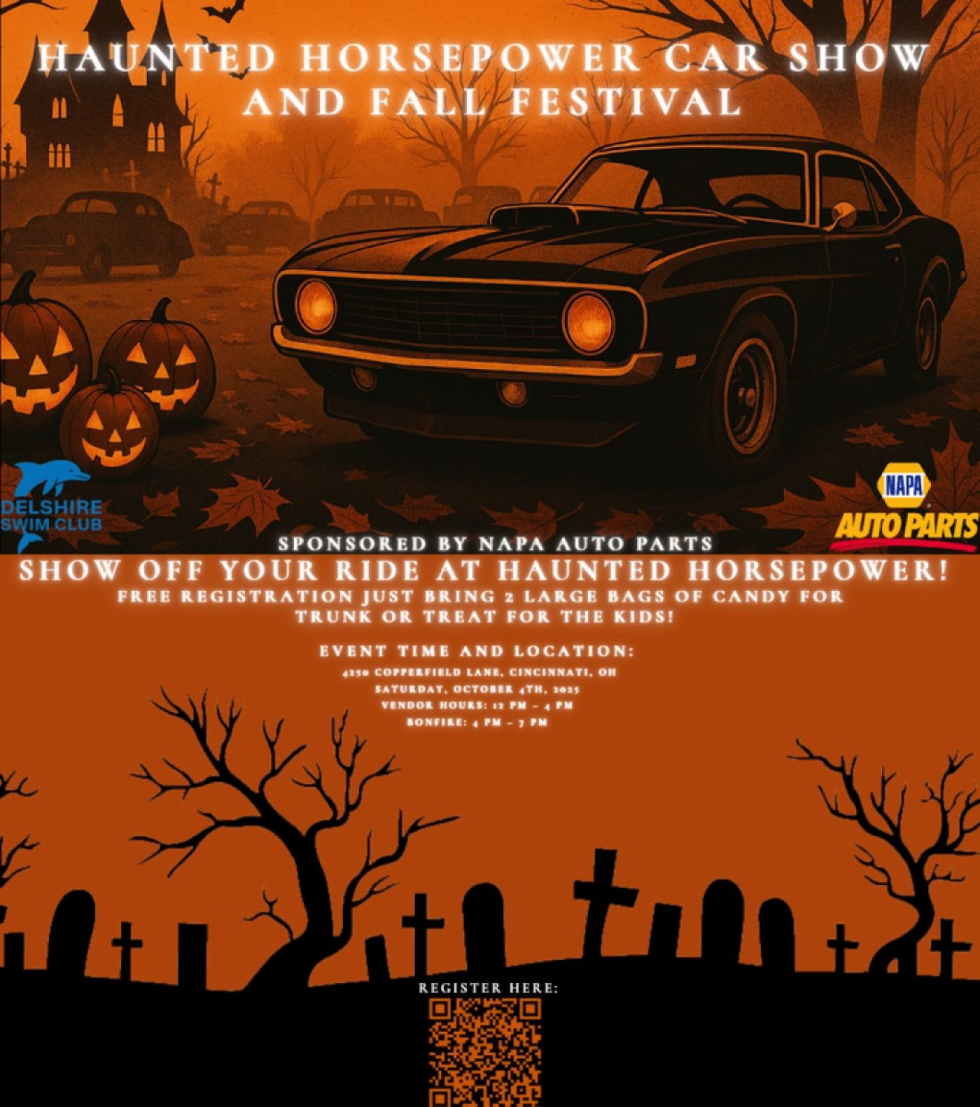 Haunted Horsepower Car Show and Fall Festival