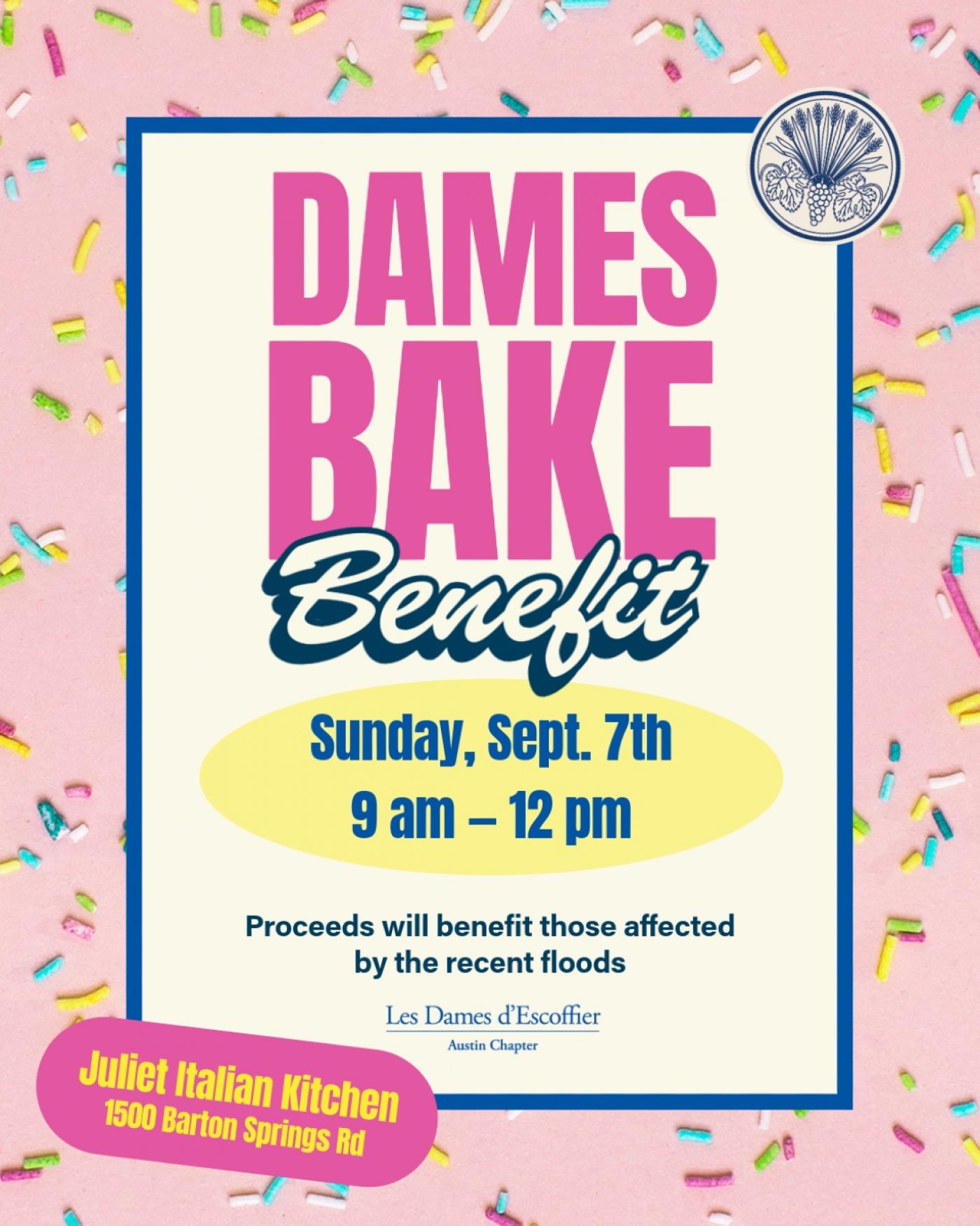 Les Dames d\u2019Escoffier Austin Hosts Dame Bakes Benefit