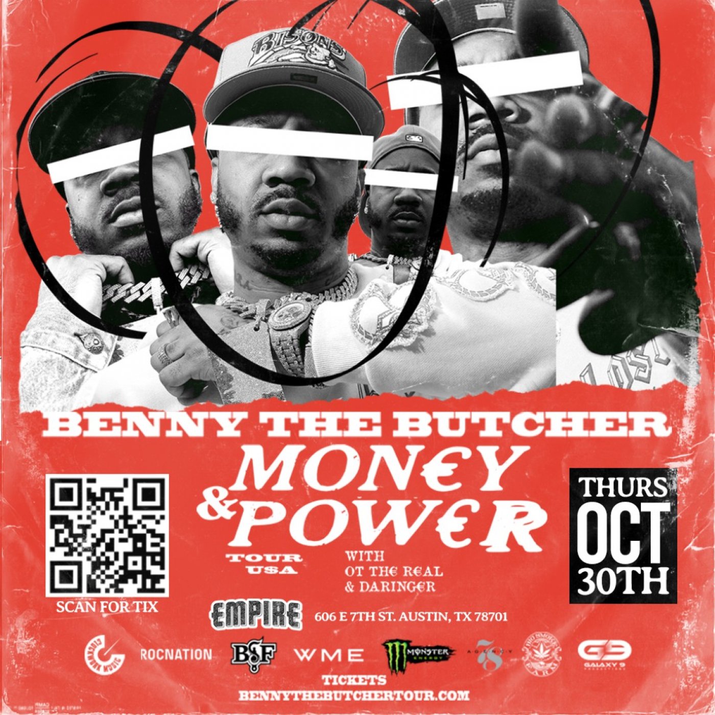 BENNY THE BUTCHER LIVE IN AUSTIN TX OCTOBER 30TH