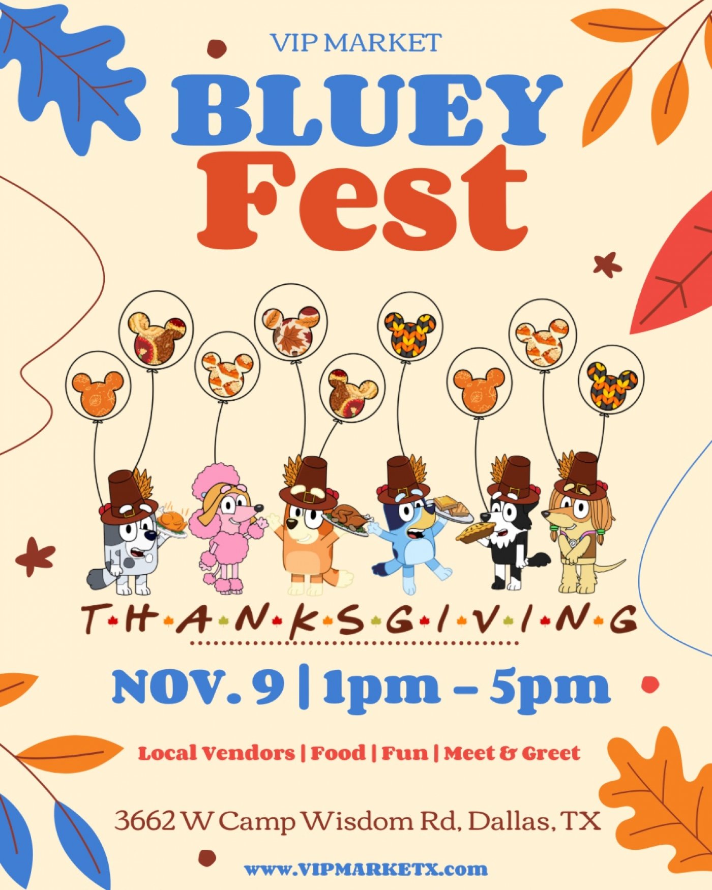 BLUEY FALL FEST