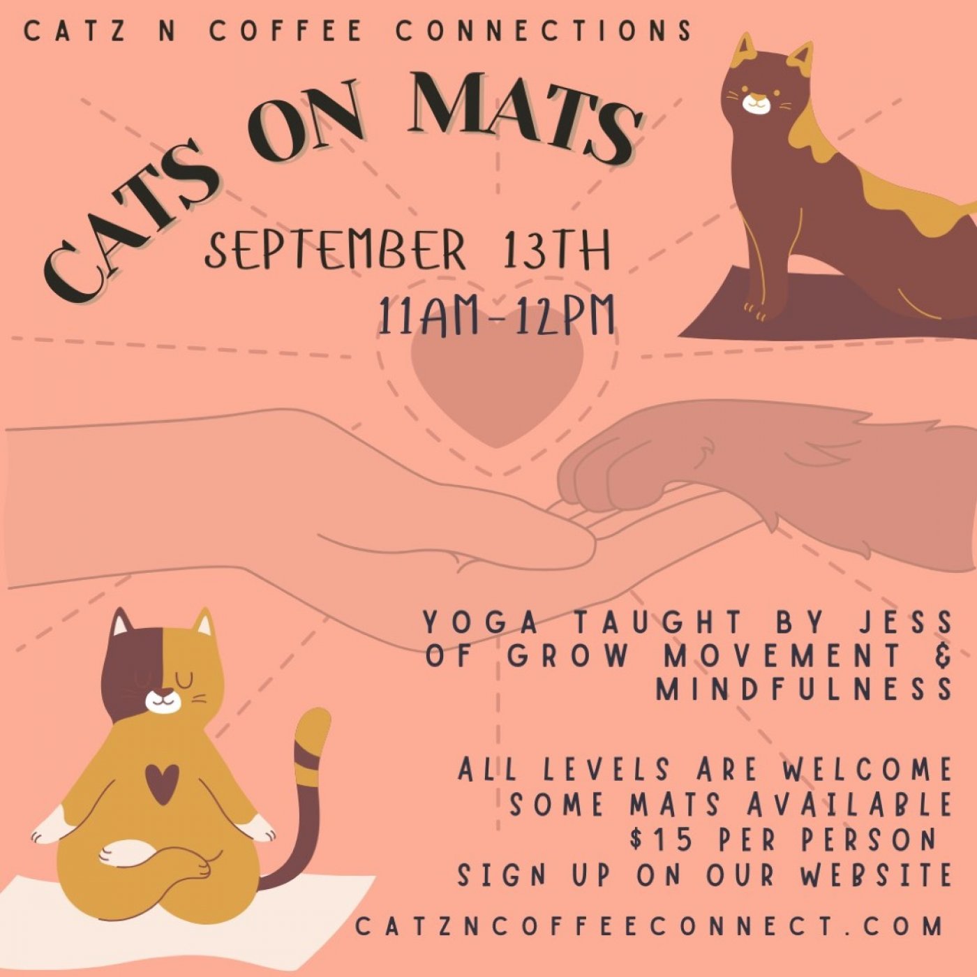 CATS ON MATS YOGA