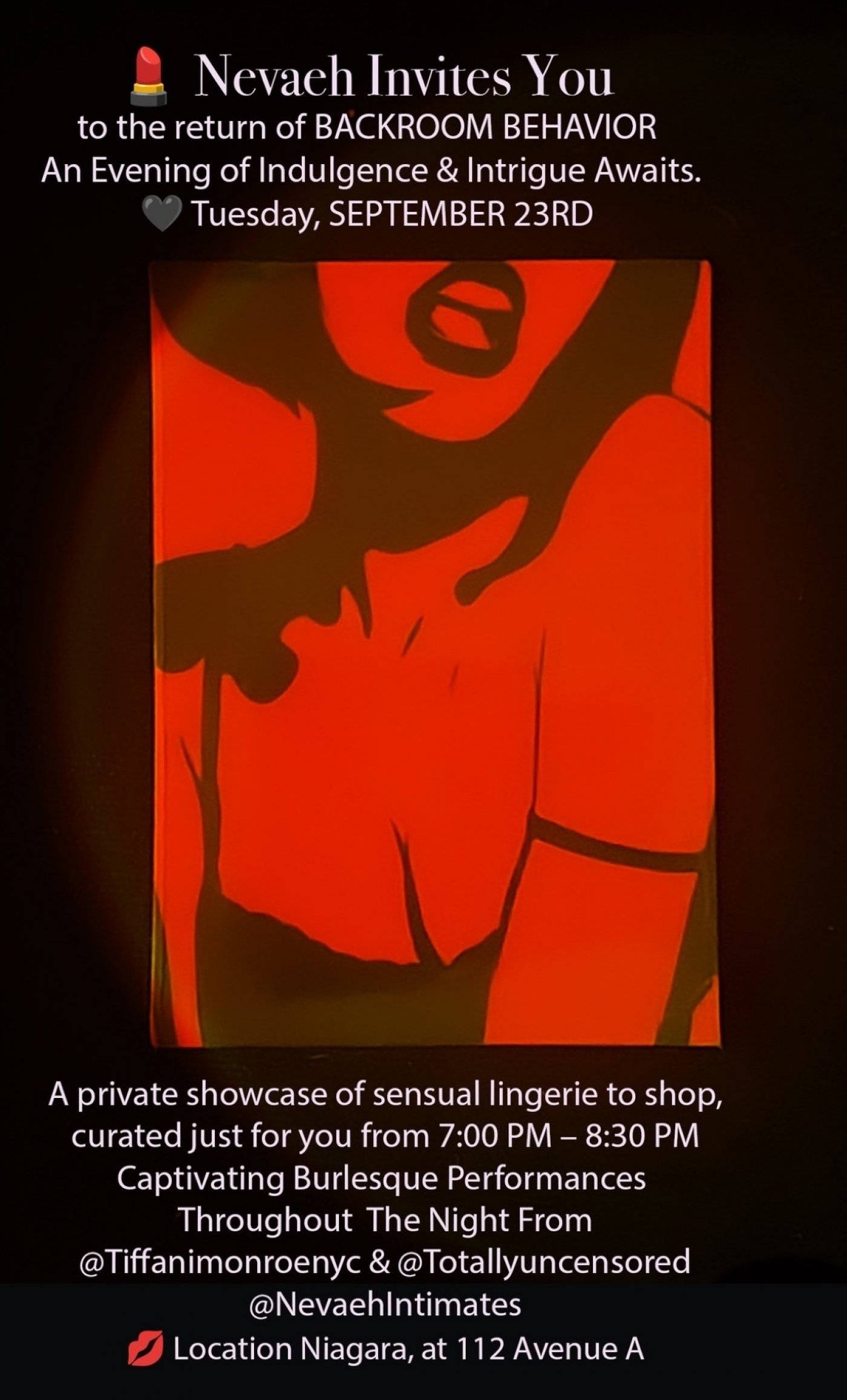 Nevaeh Intimates Presents: Backroom Behavior