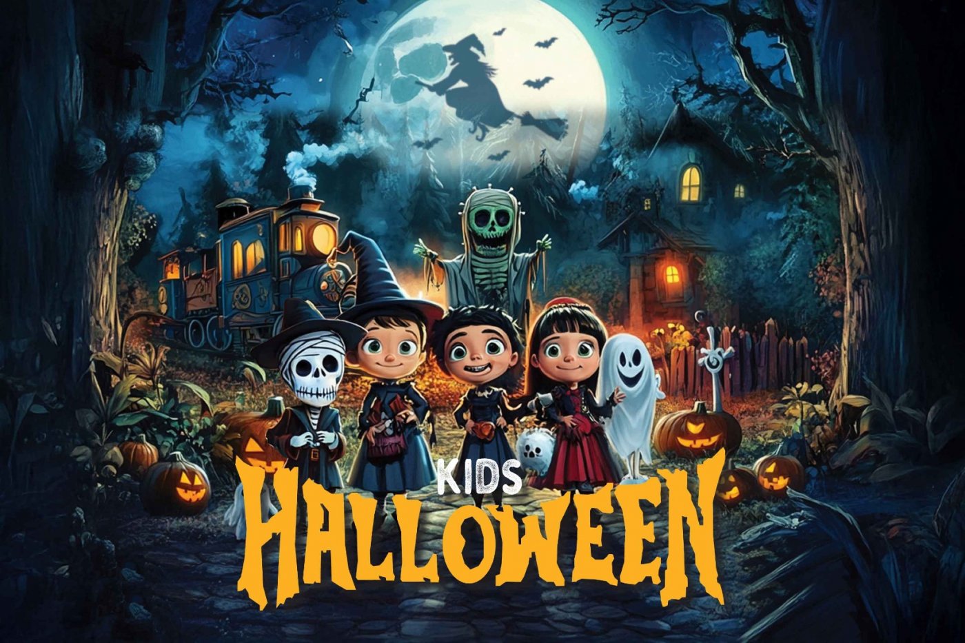 Kids Halloween - Monster Tipi of Terror