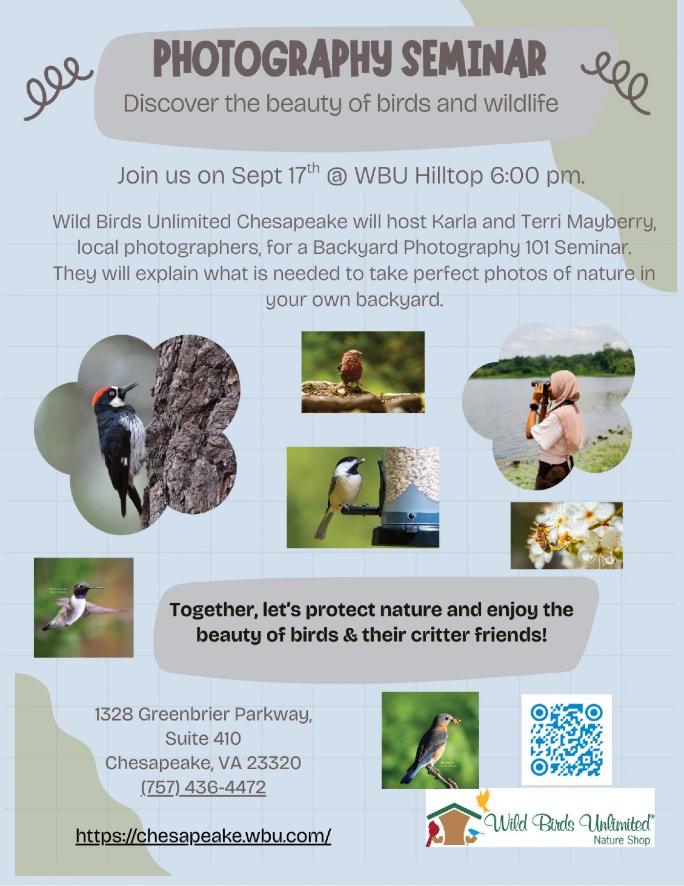 Backyard Photography Seminar