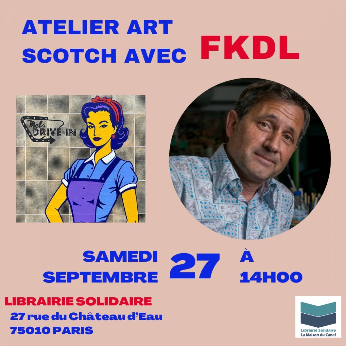 Atelier Art Scotch avec FKDL