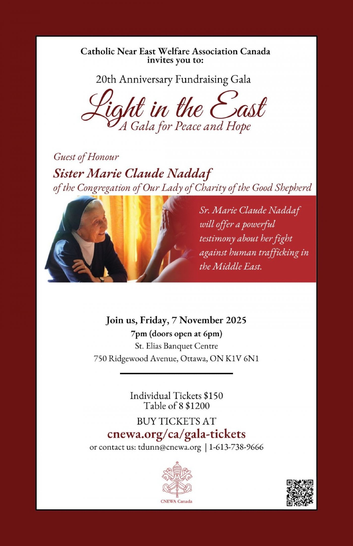 Light in the East: A Gala for Peace and Hope