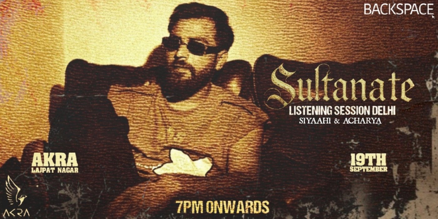 SULTANATE LISTENING PARTY