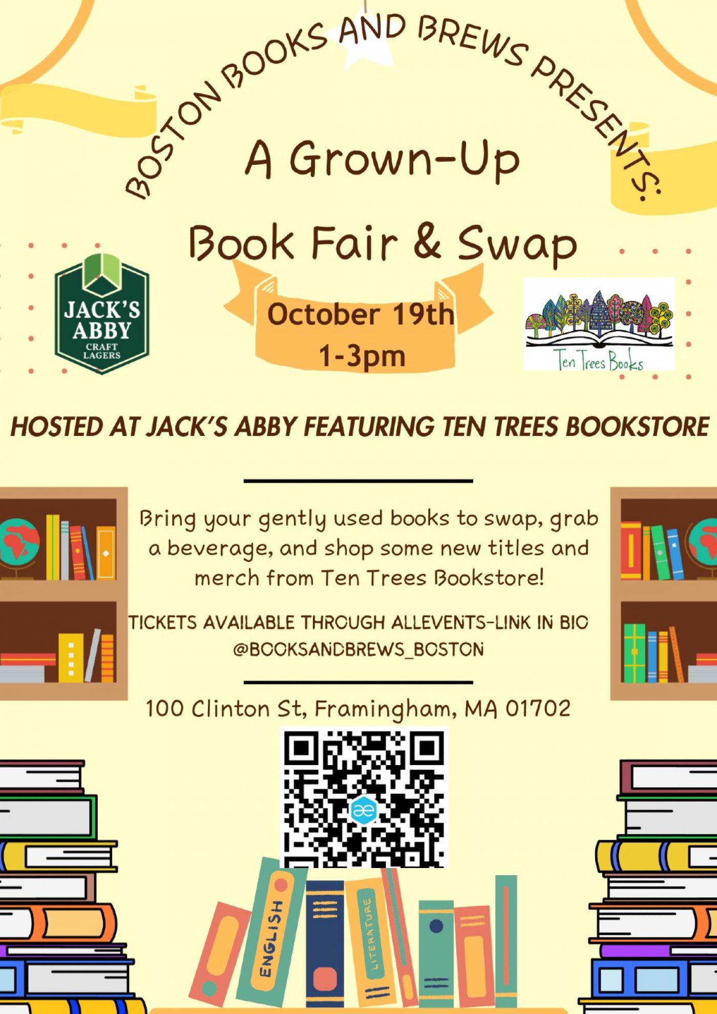 A Grown-Up Book Swap