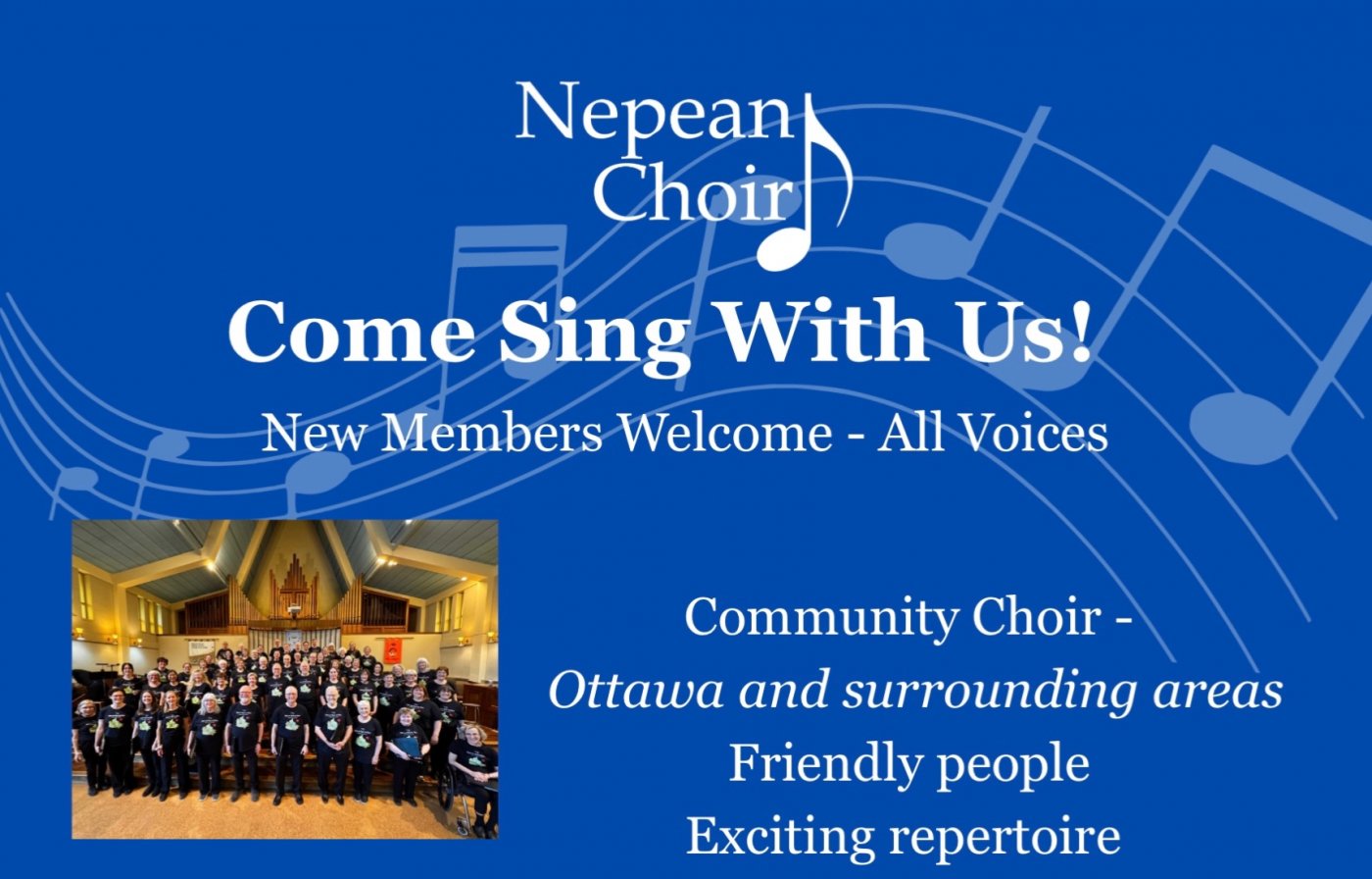 Nepean Choir Open Rehearsals