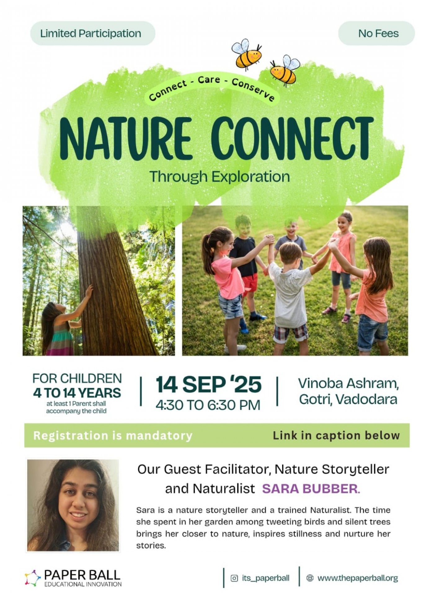 Nature Connect- Through Exploration & Stories
