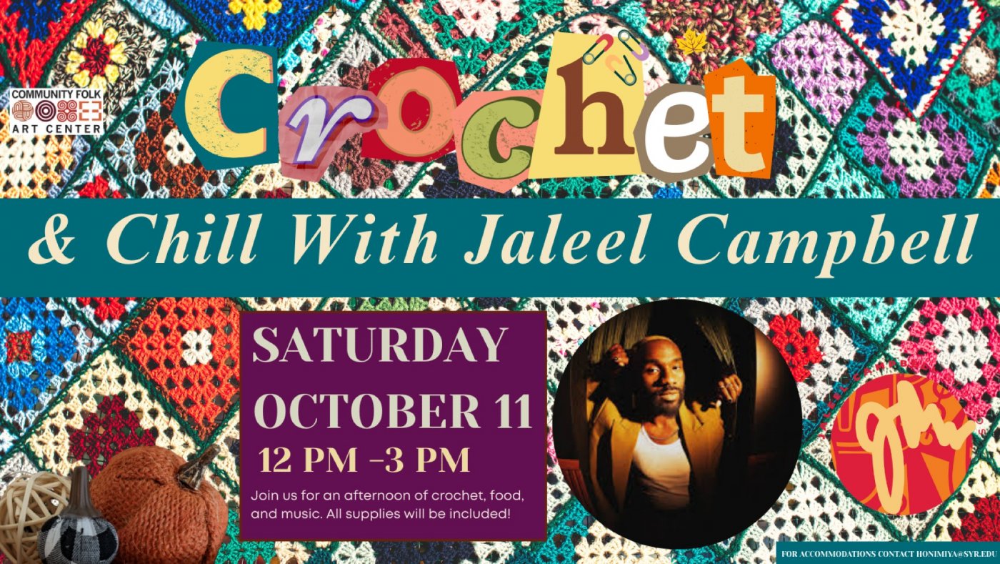 Crochet & Chill with Jaleel Campbell