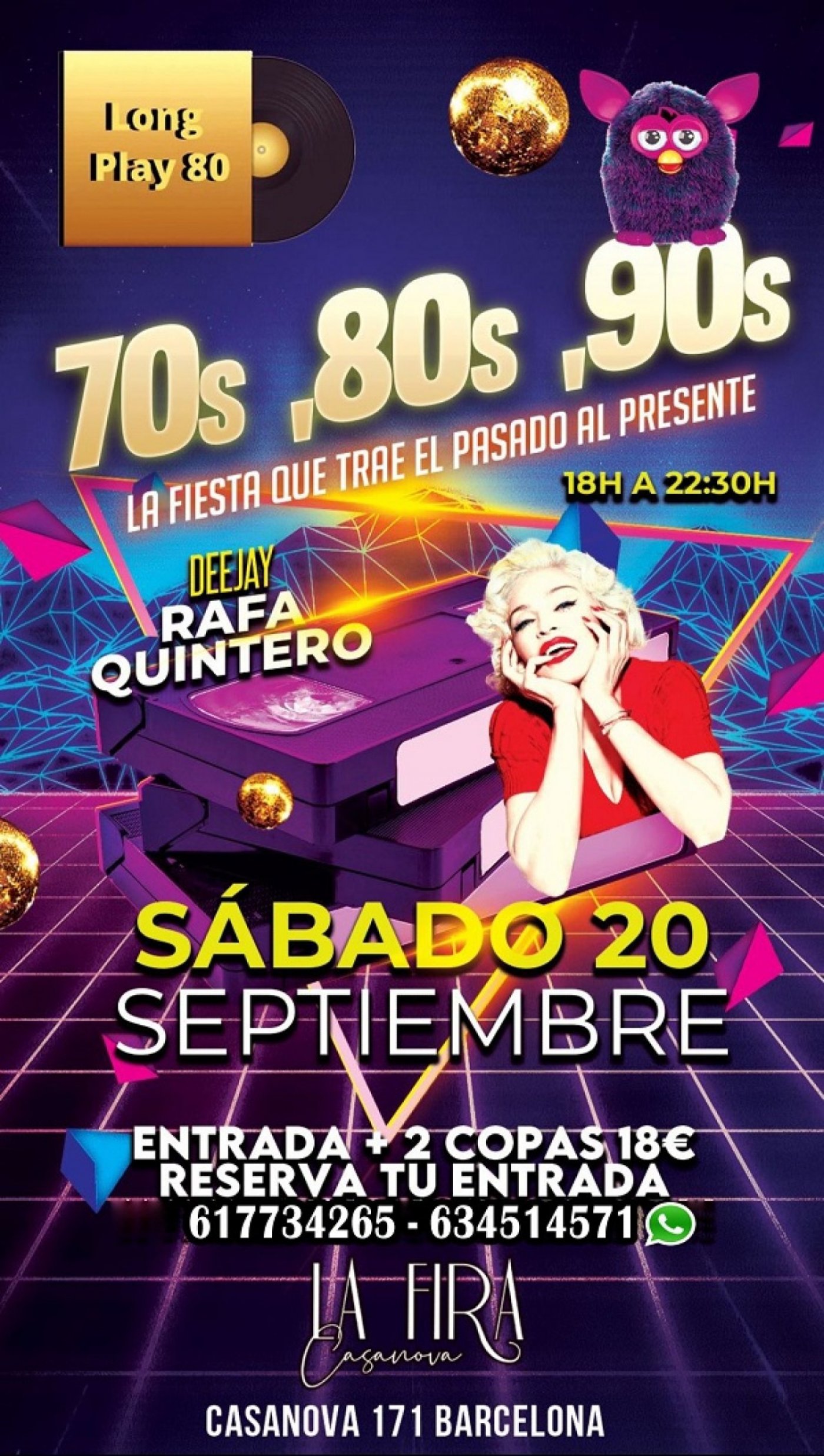 Tu Tardeo 70s 80s 90s en Barcelona\u200b
