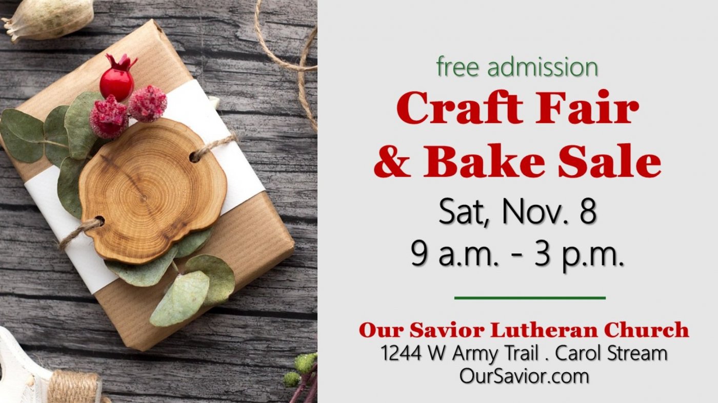 Craft Fair & Bake Sale