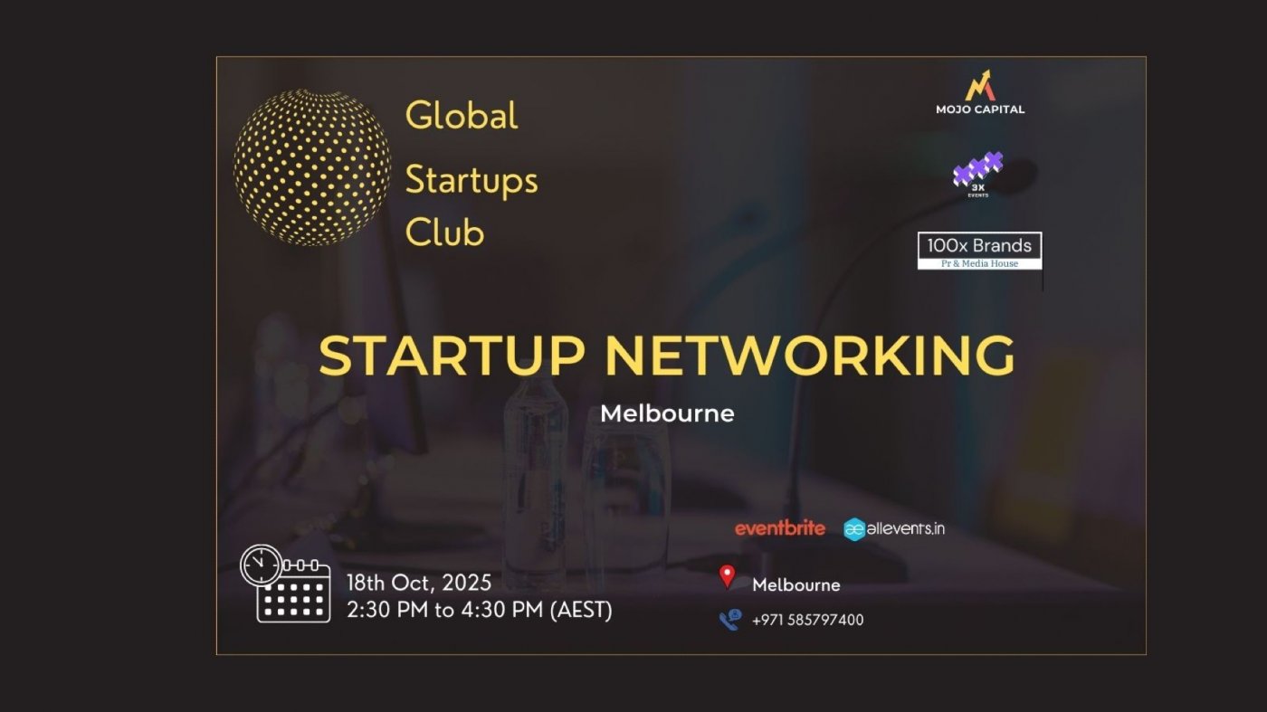GLOBAL STARTUPS CLUB STARTUP NETWORKING Melbourne 2025